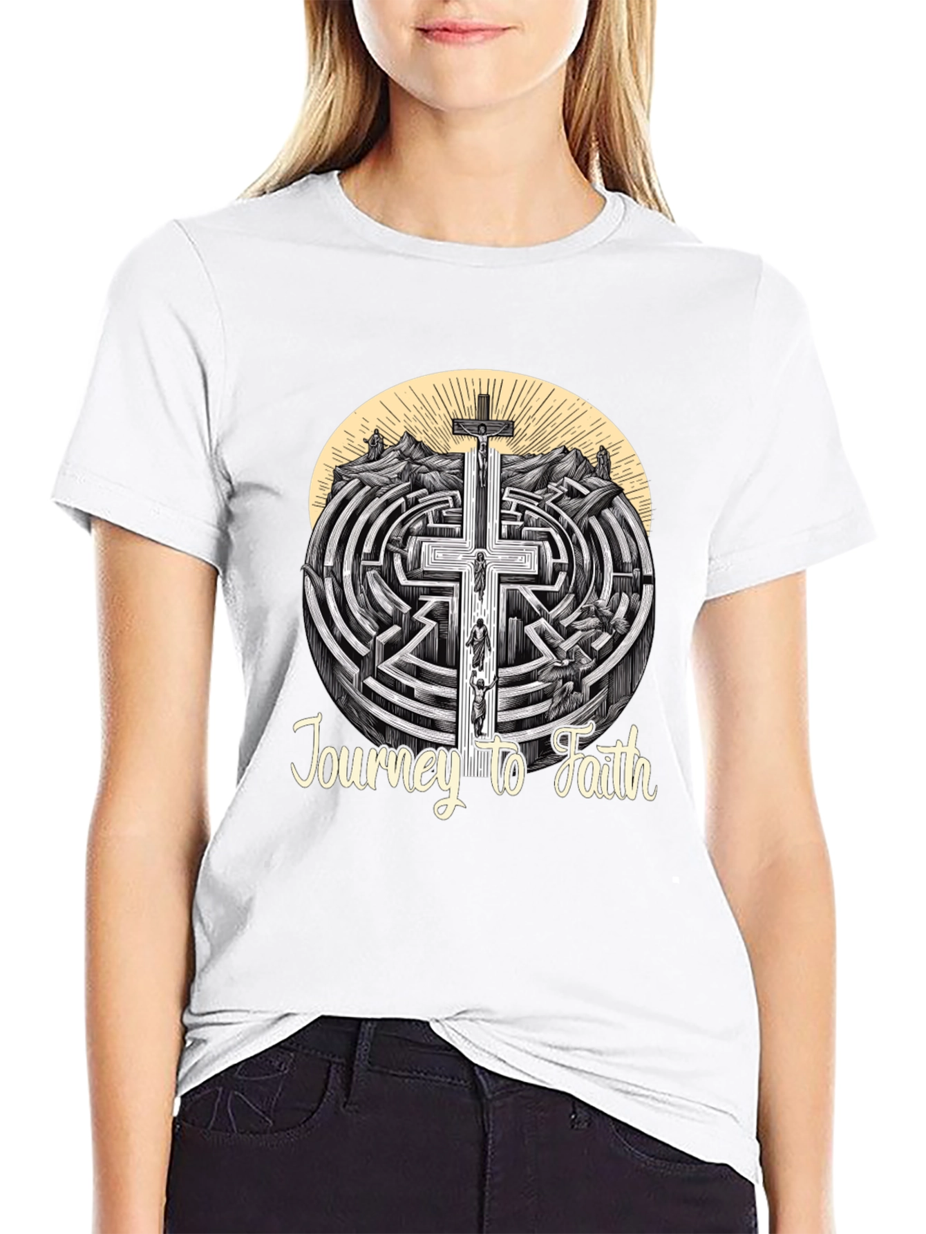Journey to Faith T-Shirt - Christian Graphic Tee
