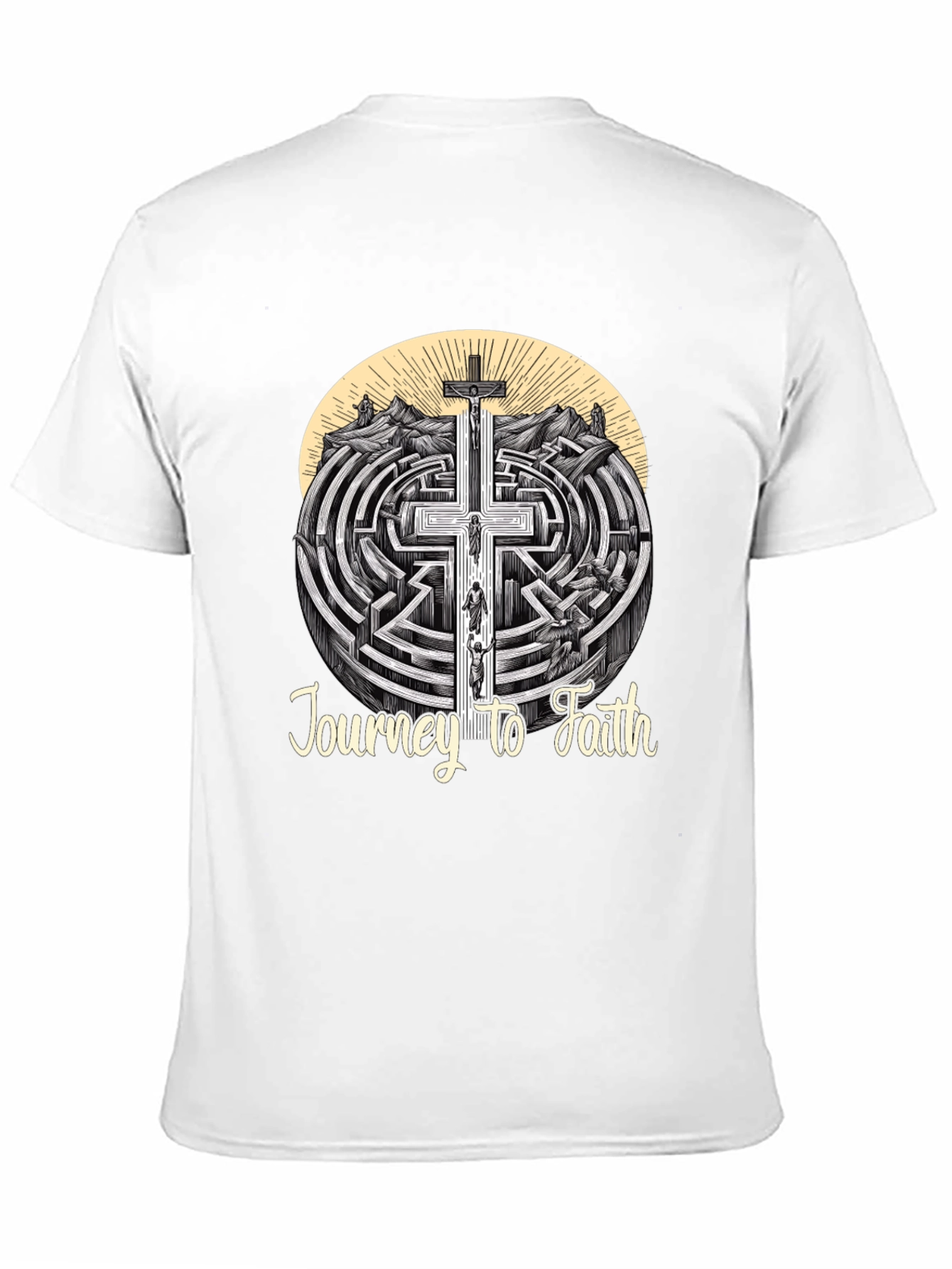 Journey to Faith T-Shirt - Christian Graphic Tee