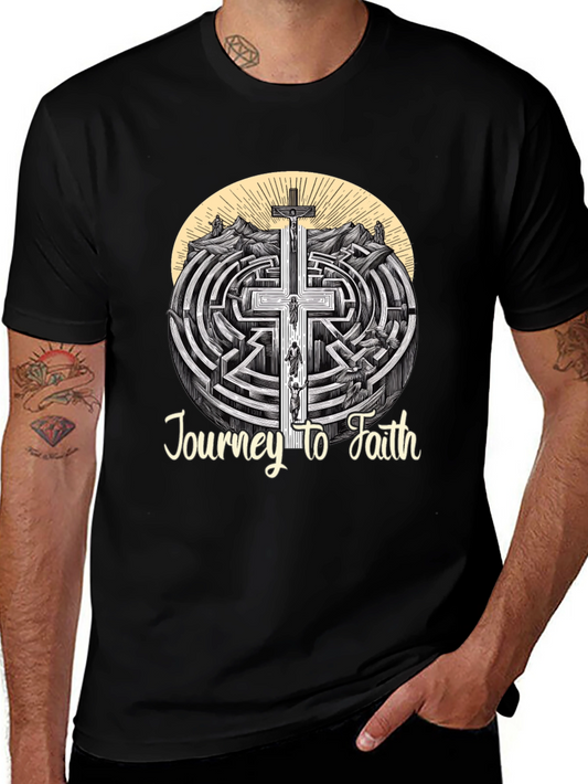 Journey to Faith T-Shirt - Christian Graphic Tee