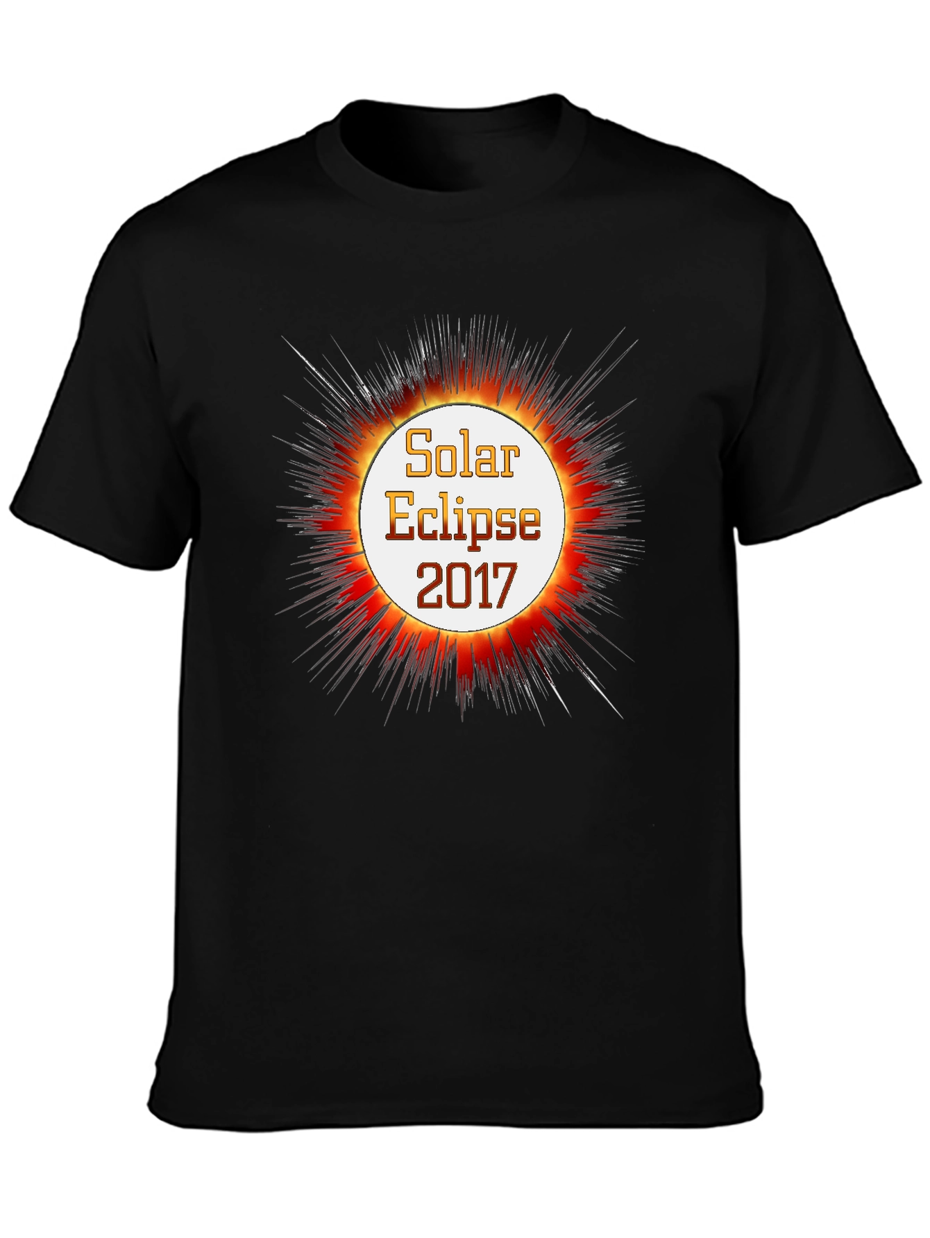 Solar Eclipse 2017 T-Shirt - Unique Graphic Tee