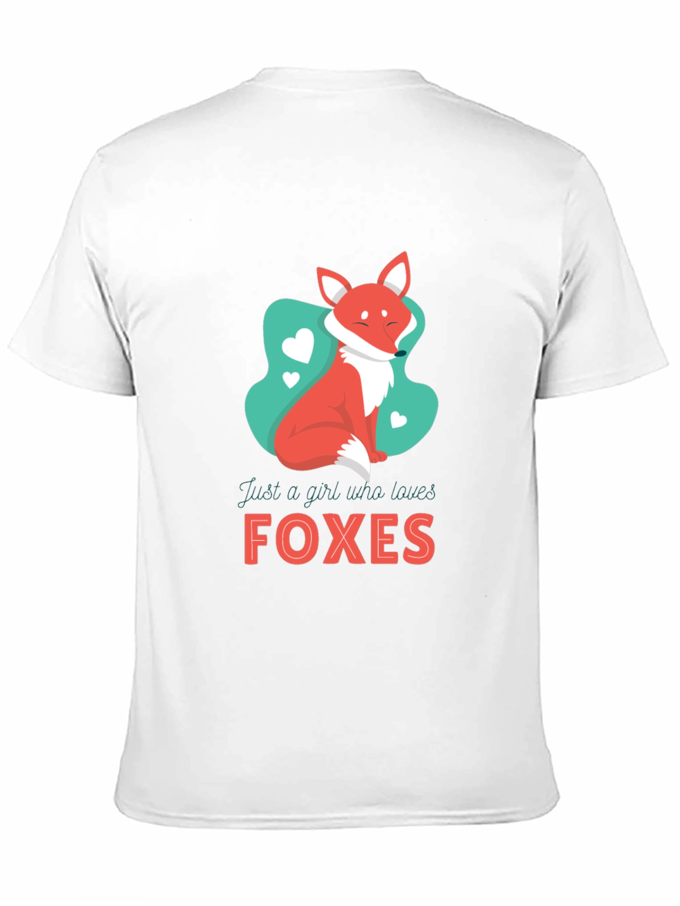 Fox Lover Graphic Tee - Cute Animal T-Shirt