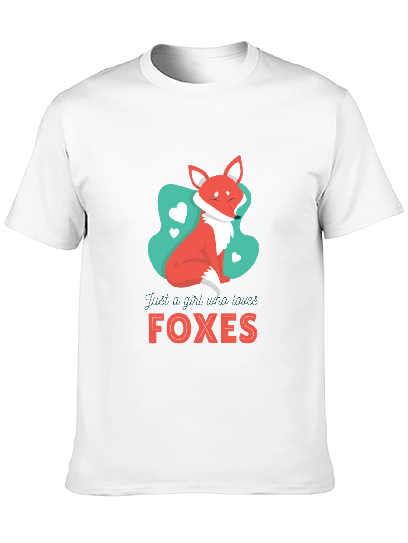 Fox Lover Graphic Tee - Cute Animal T-Shirt