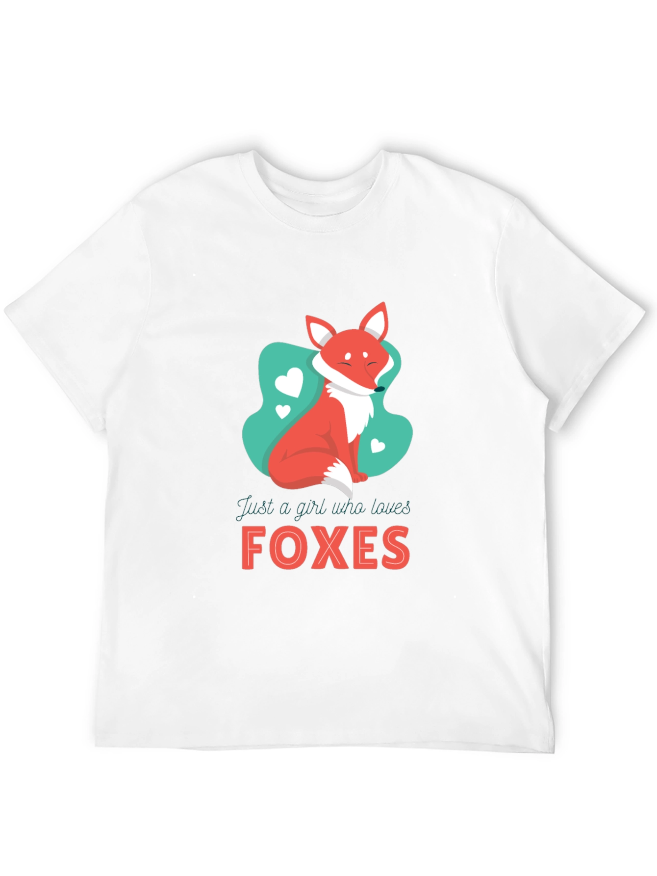 Fox Lover Graphic Tee - Cute Animal T-Shirt