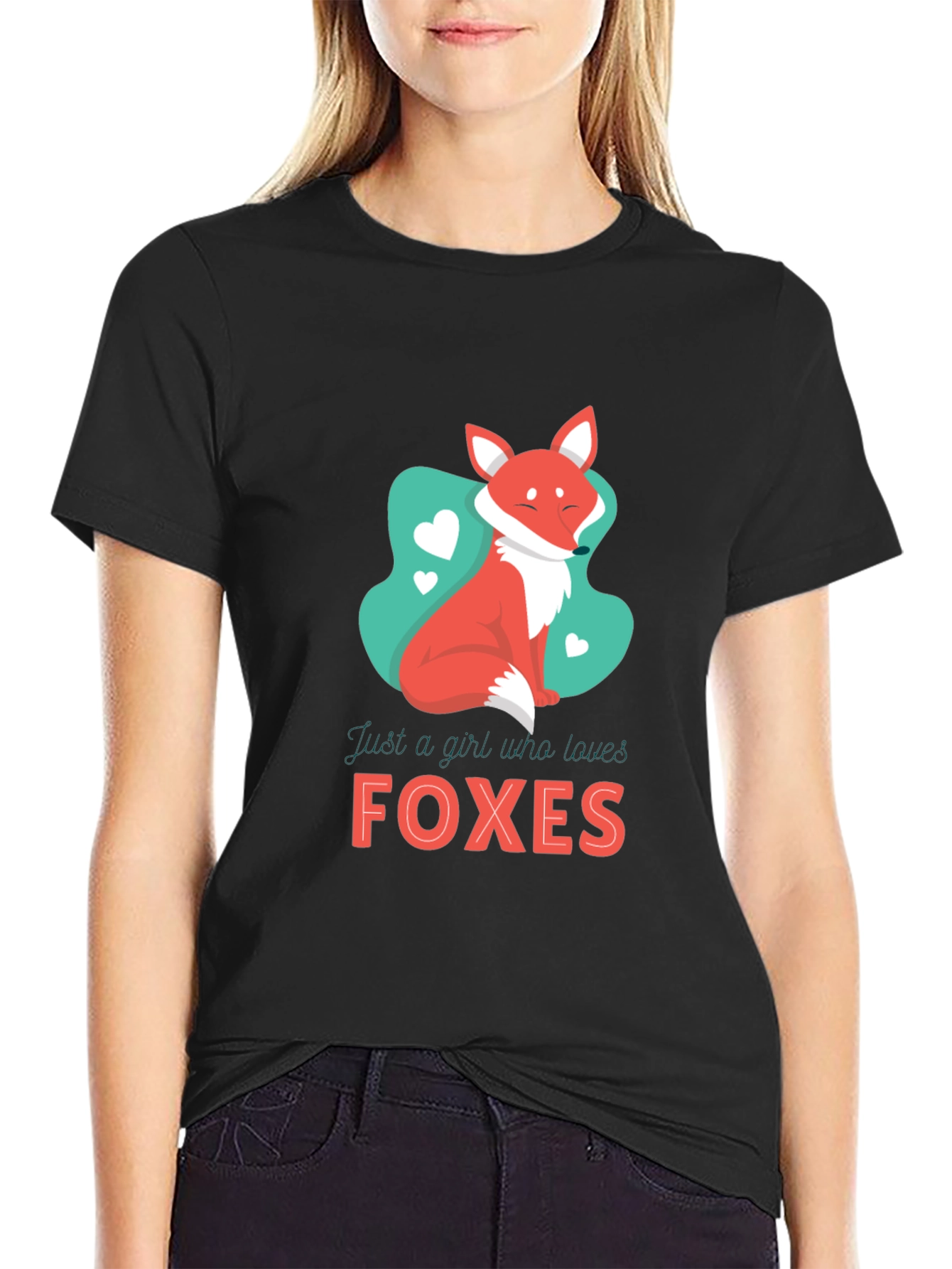 Fox Lover Graphic Tee - Cute Animal T-Shirt
