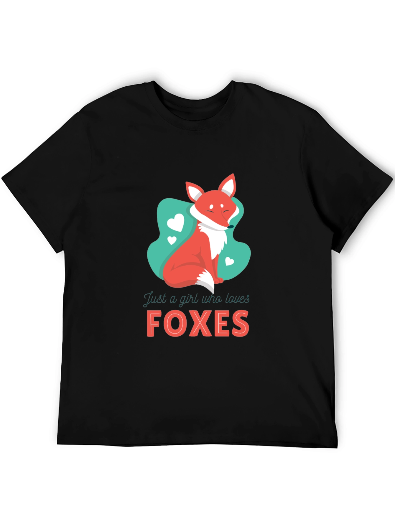 Fox Lover Graphic Tee - Cute Animal T-Shirt
