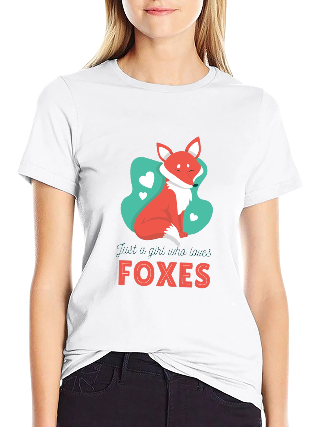 Fox Lover Graphic Tee - Cute Animal T-Shirt
