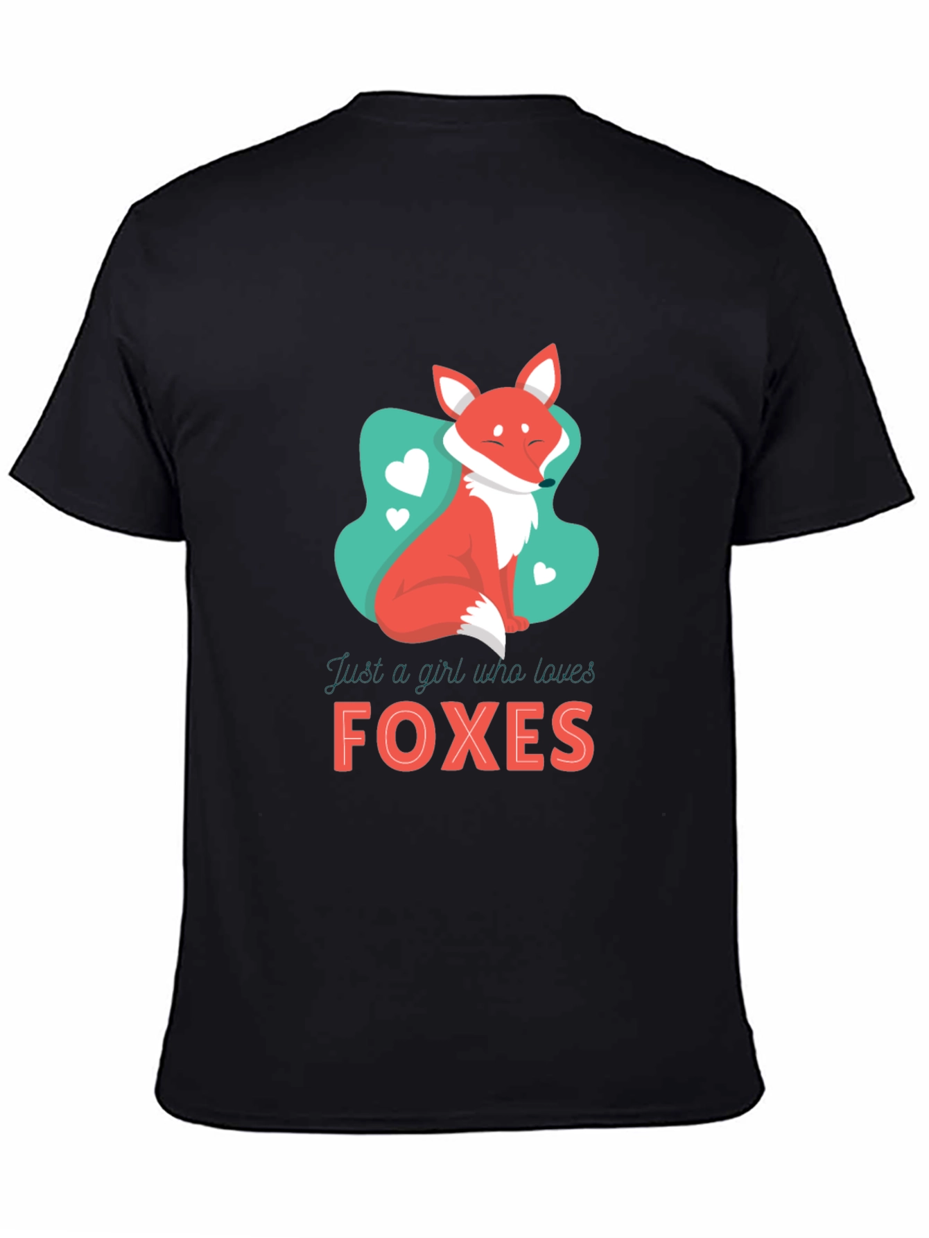 Fox Lover Graphic Tee - Cute Animal T-Shirt