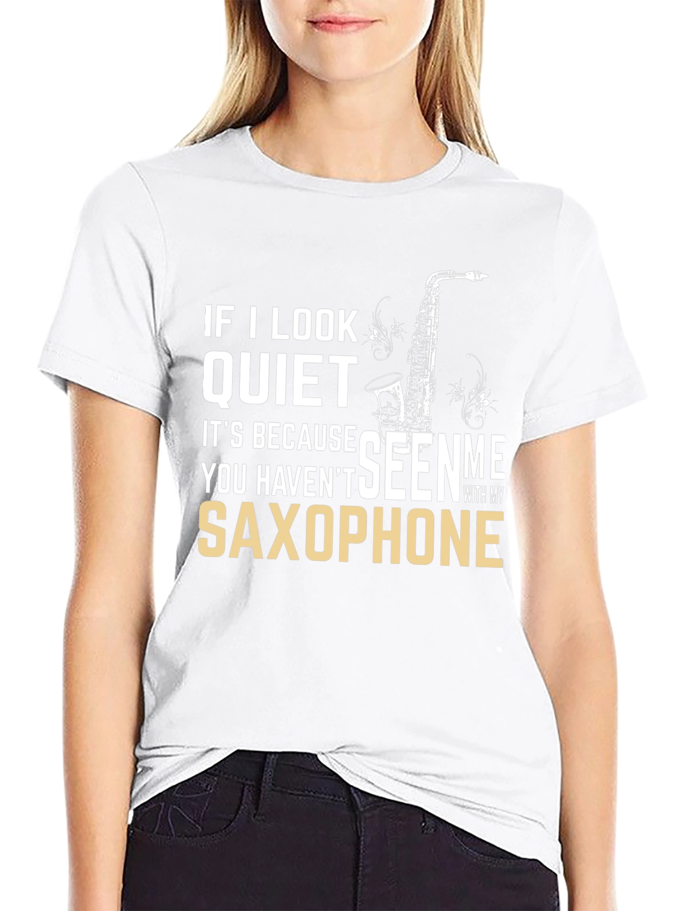 Saxophone T-Shirt - Musician Humor Tee