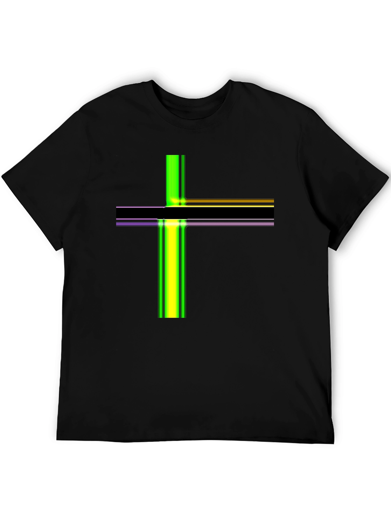 Abstract Line Art Graphic T-Shirt