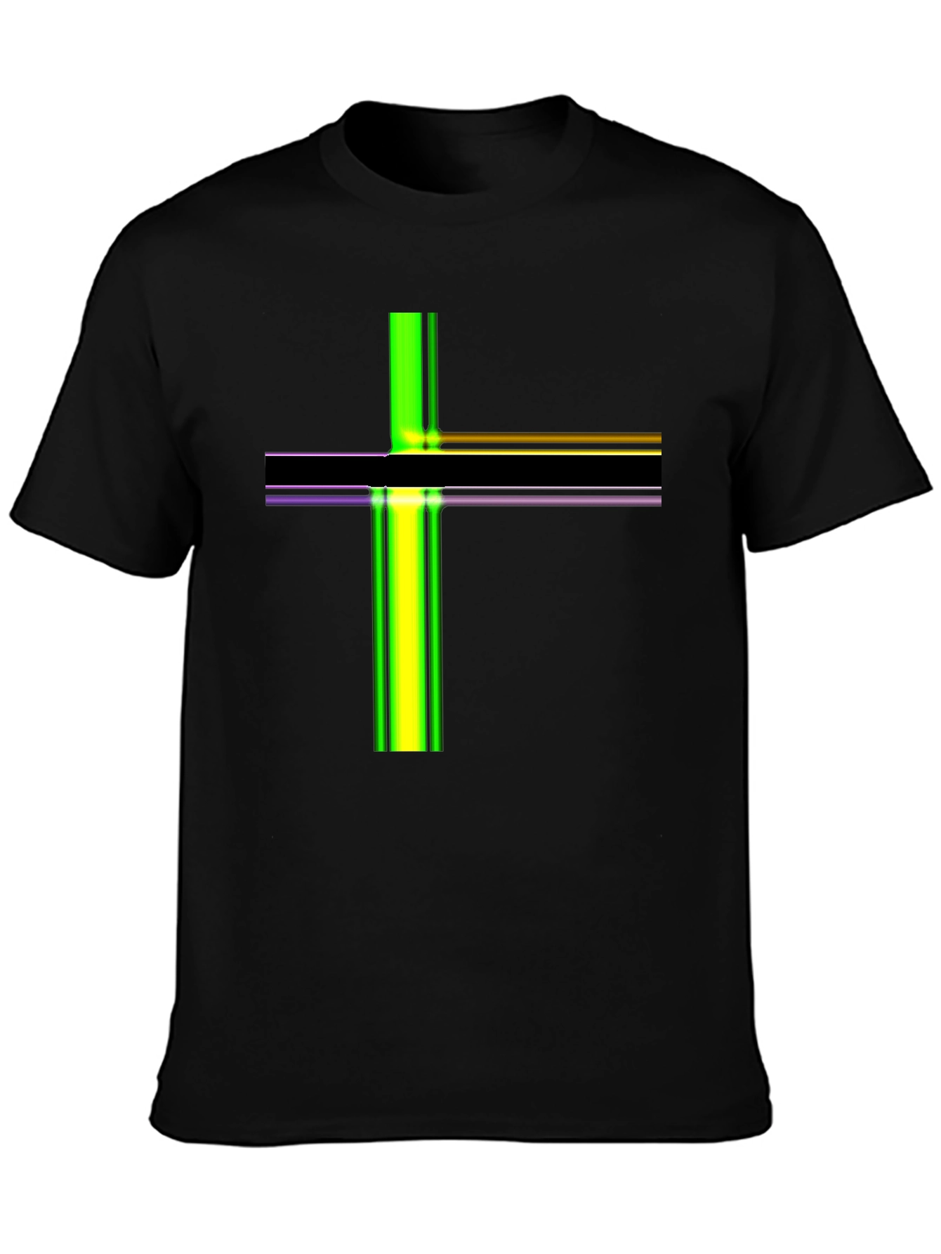 Abstract Line Art Graphic T-Shirt