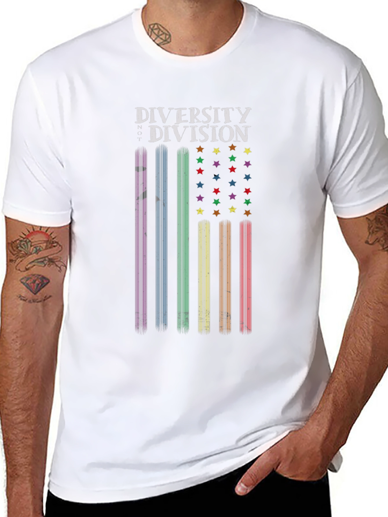 Diversity Division Graphic T-Shirt