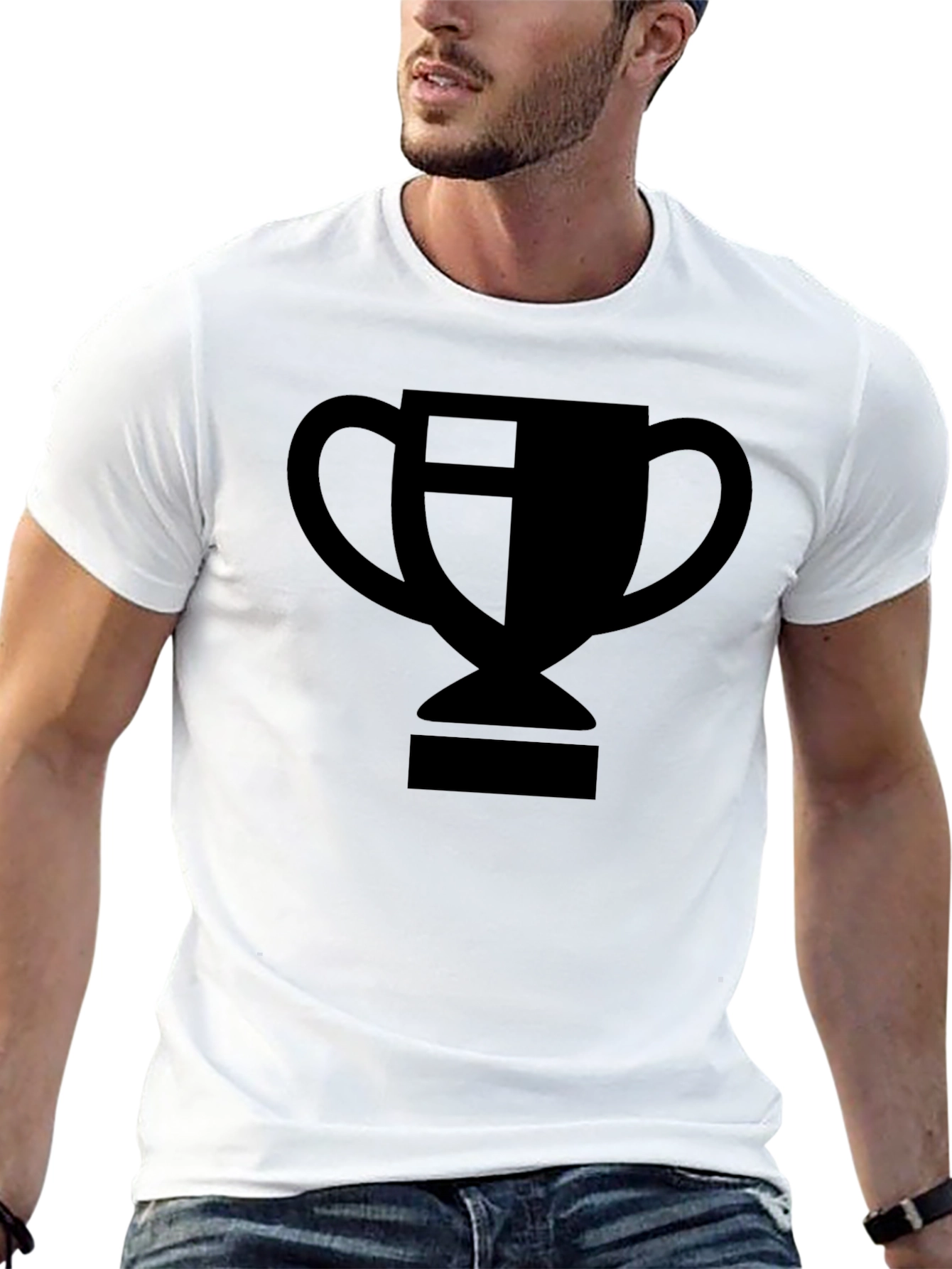 Black Trophy Graphic T-Shirt
