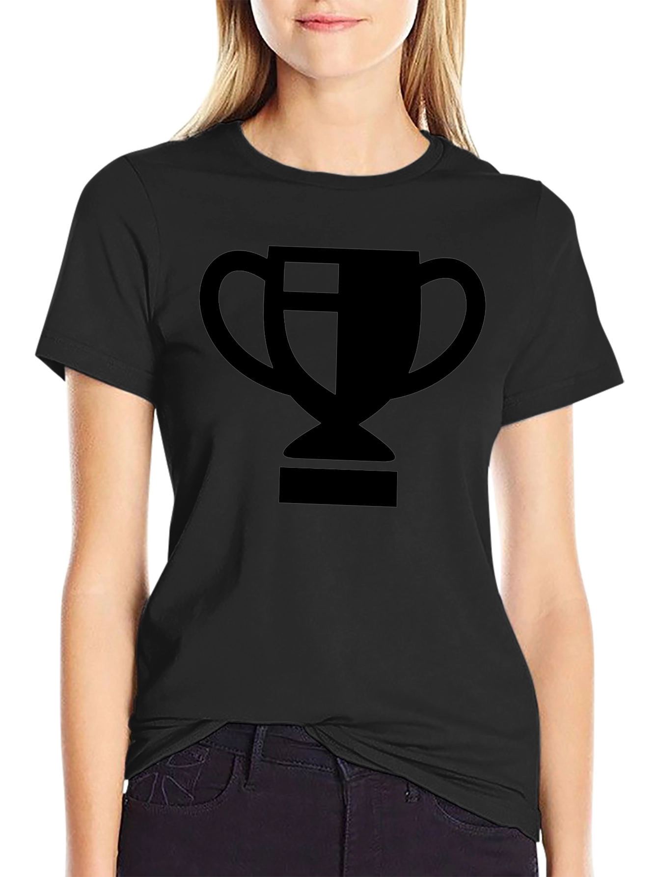 Black Trophy Graphic T-Shirt