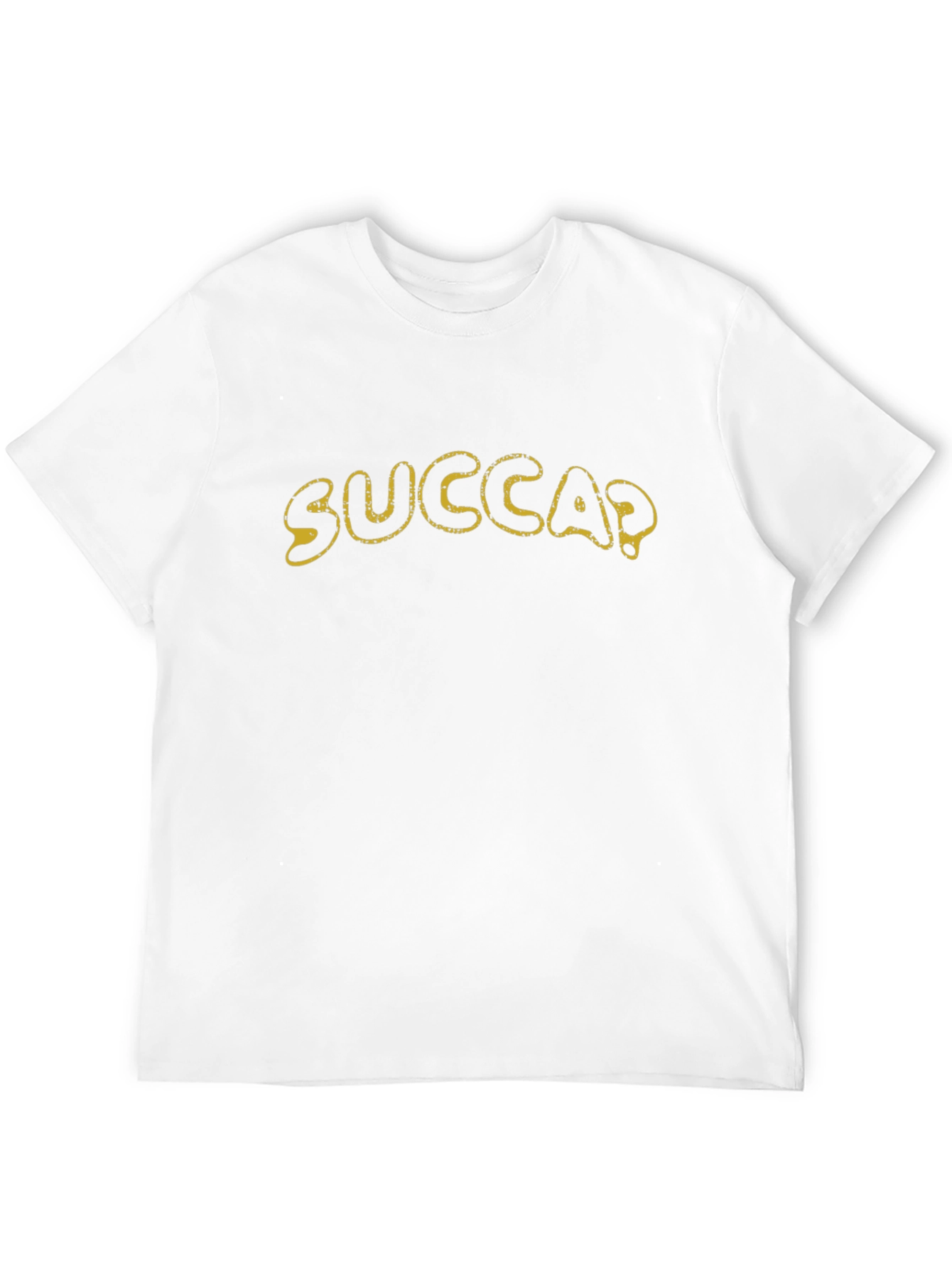 SUCCA? Graphic Tee - Black Cotton T-Shirt