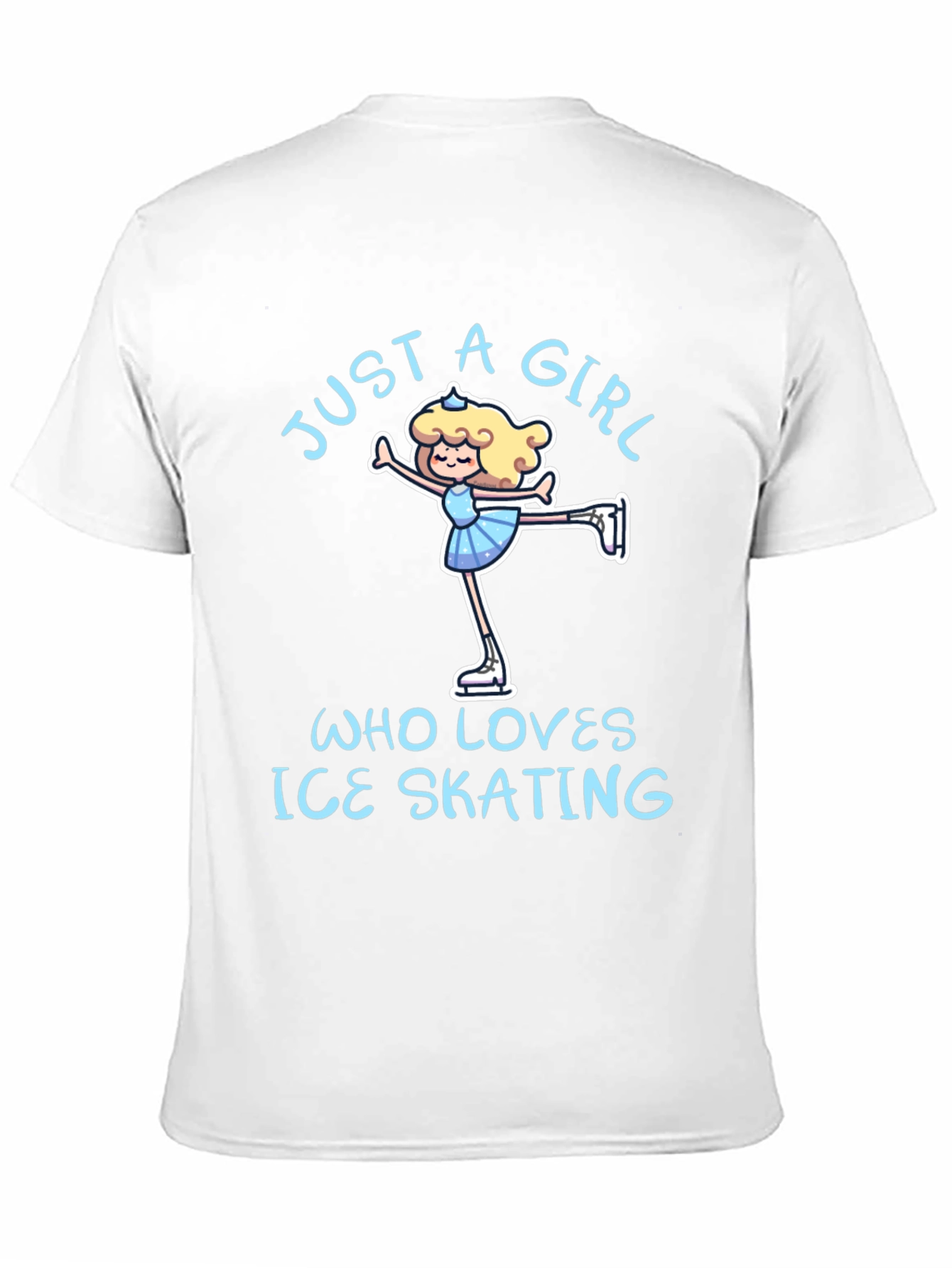 Just a Girl Who Loves Ice Skating T-Shirt