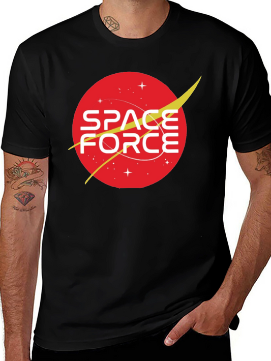 Space Force Graphic T-Shirt - Retro Design