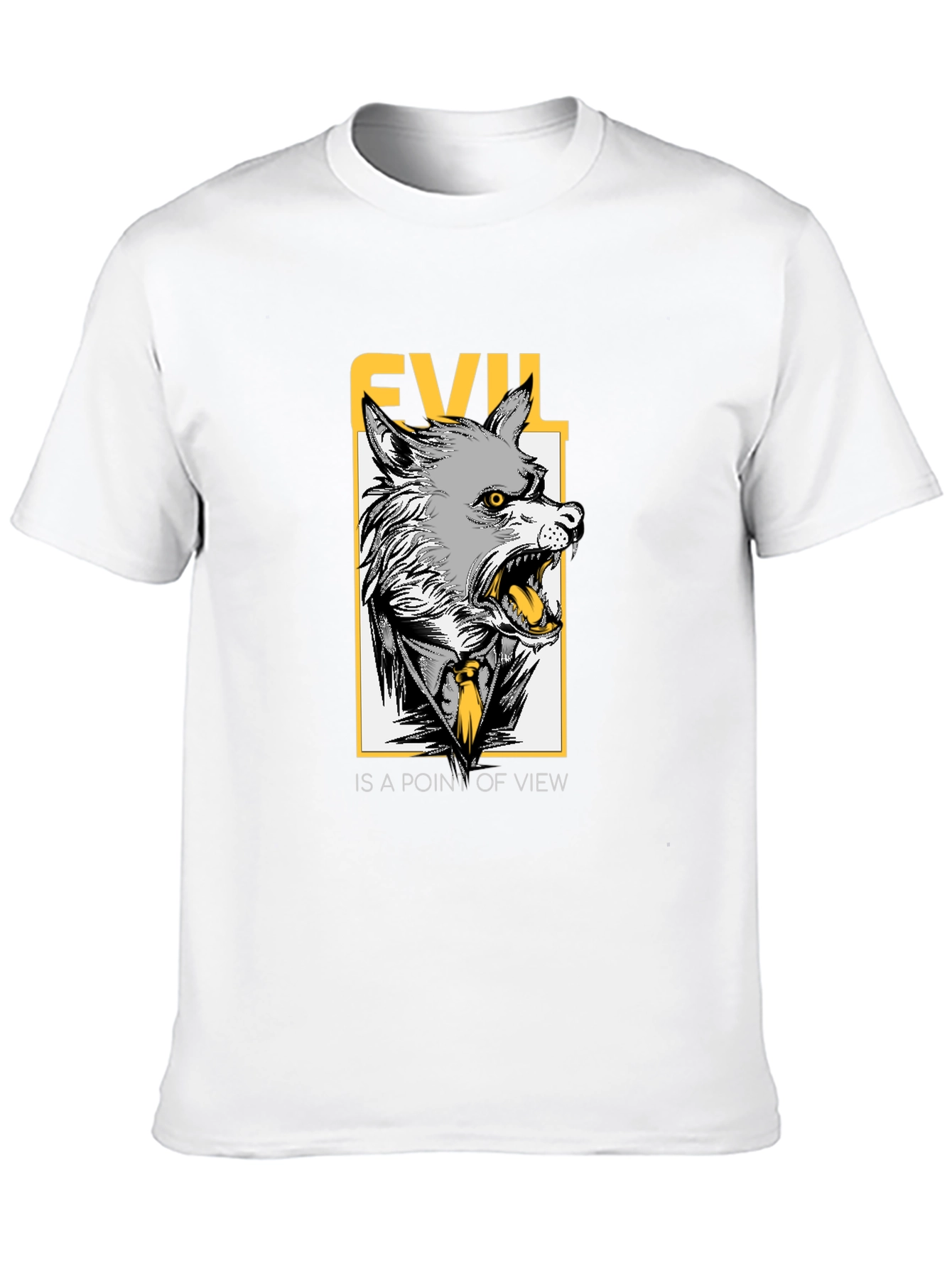 Evil Point of View Wolf Graphic Tee