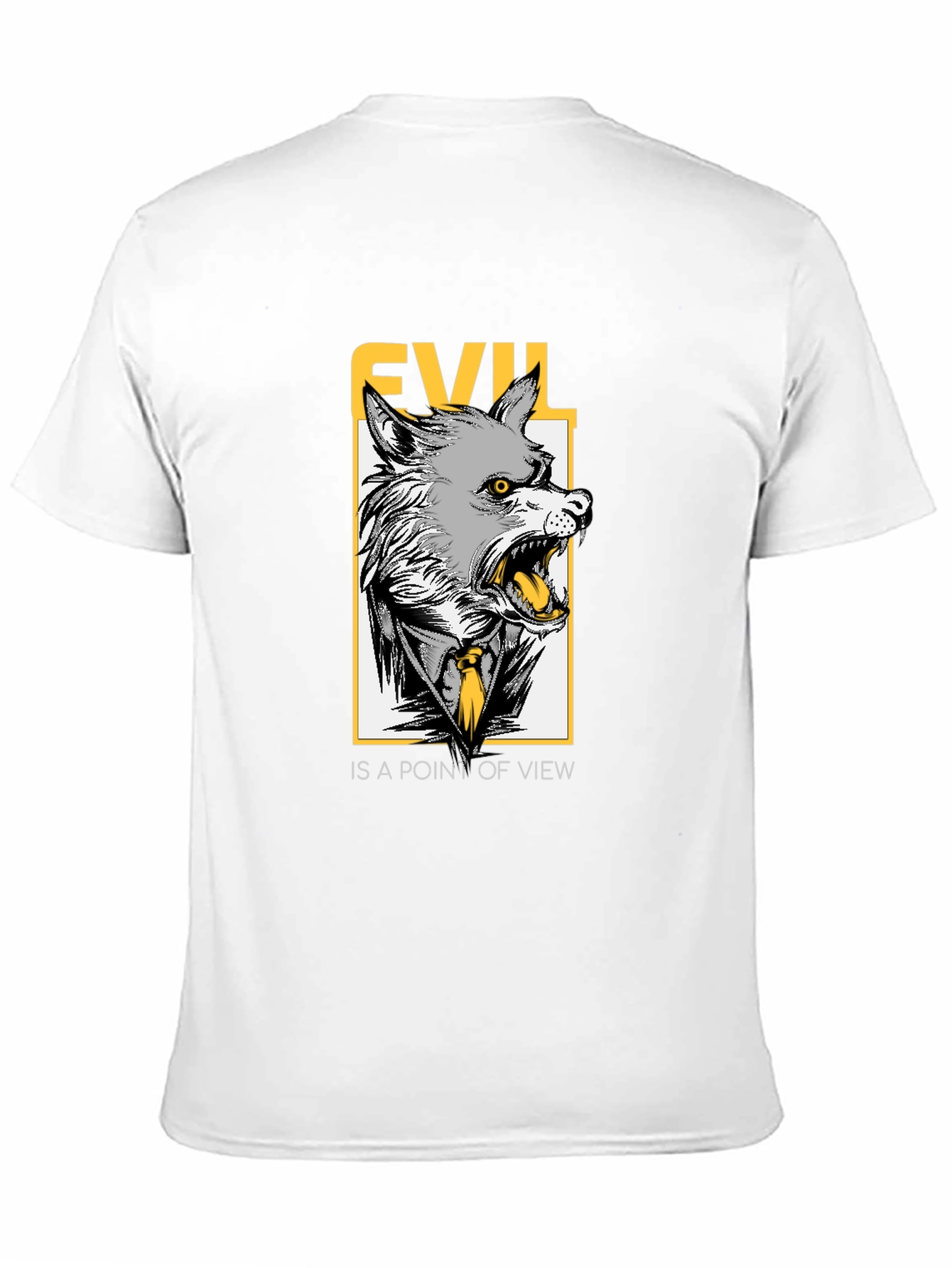 Evil Point of View Wolf Graphic Tee
