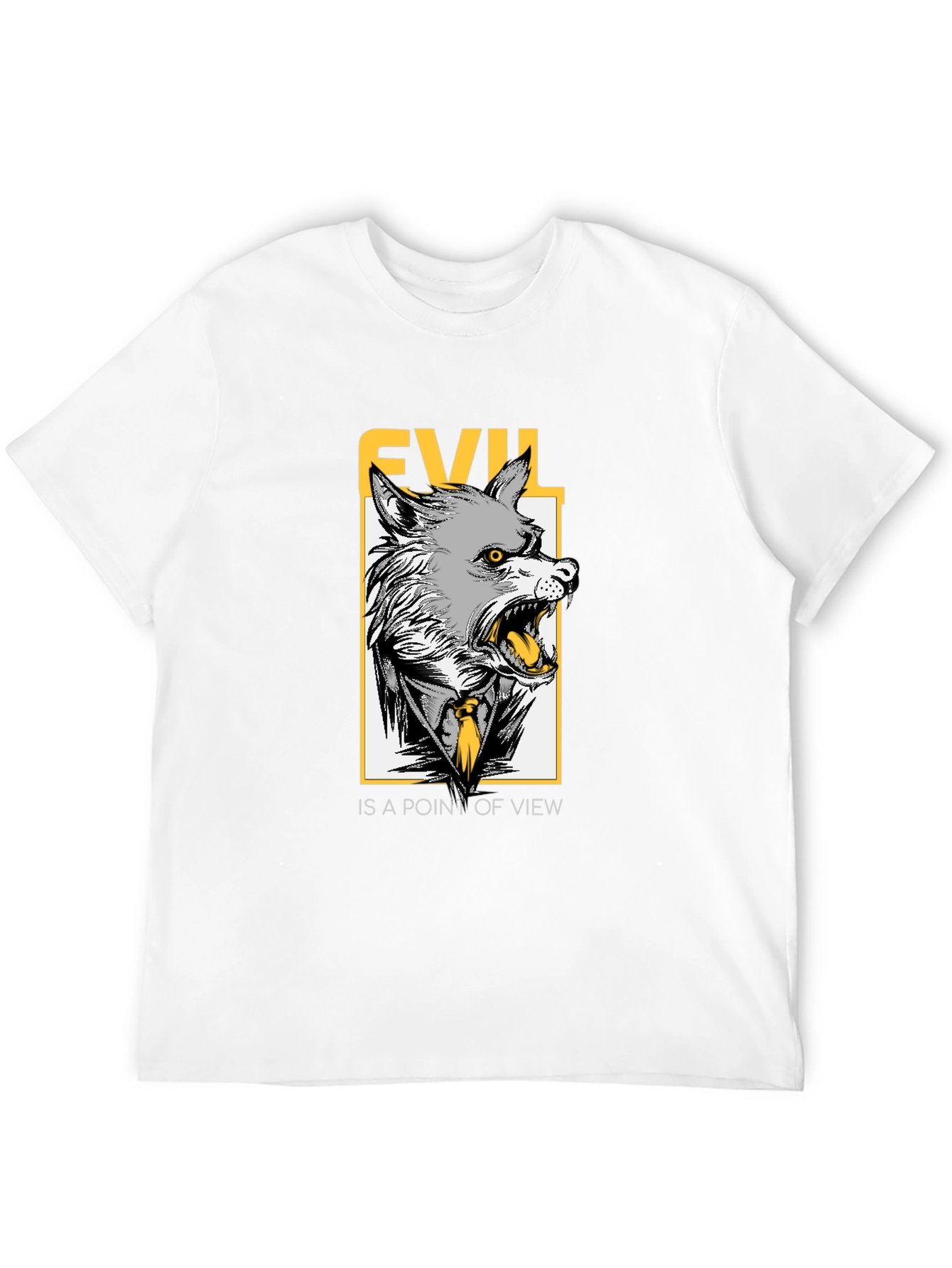 Evil Point of View Wolf Graphic Tee