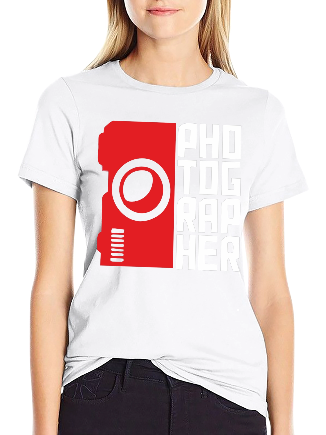 Photographer T-Shirt - Camera Design Graphic Tee