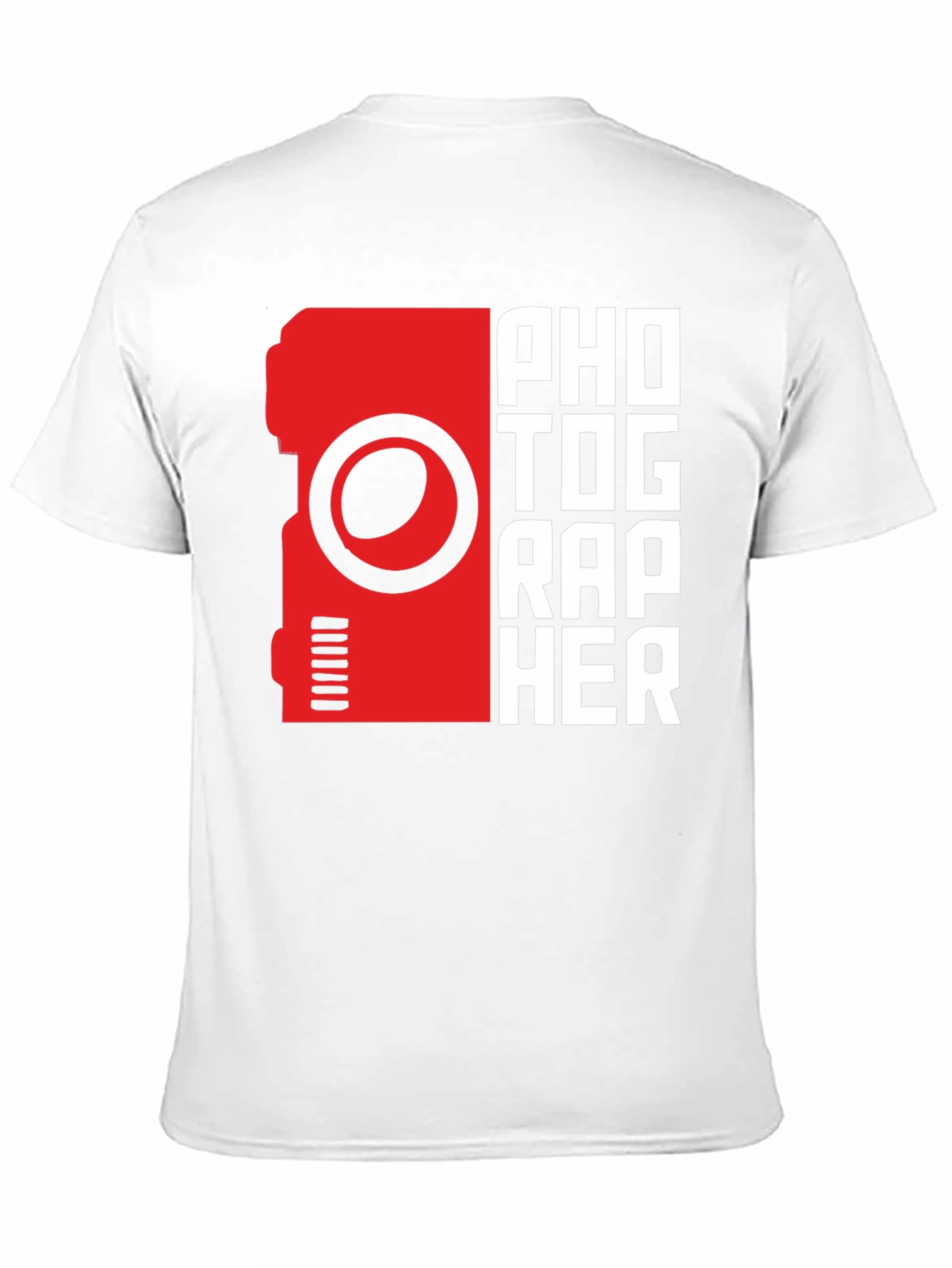 Photographer T-Shirt - Camera Design Graphic Tee