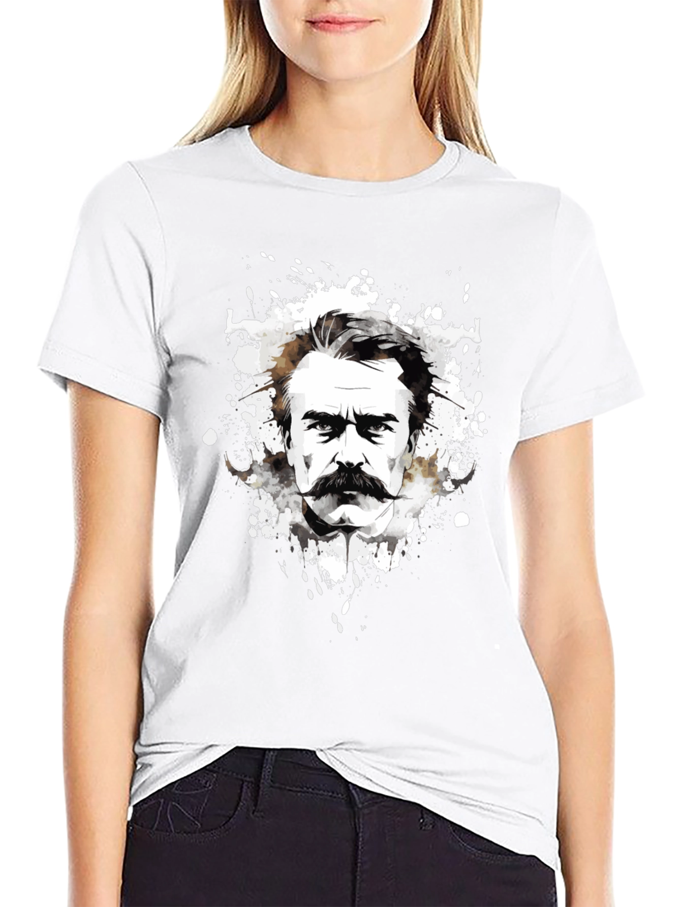 Nietzsche Graphic Tee - Philosophy T-Shirt