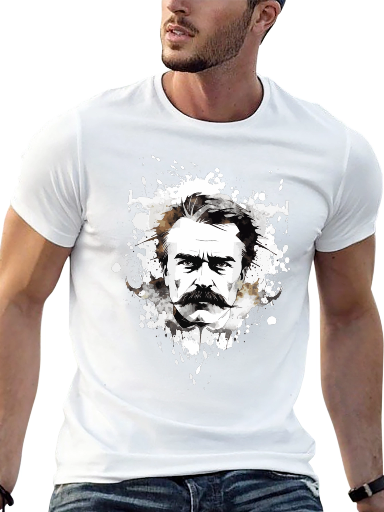 Nietzsche Graphic Tee - Philosophy T-Shirt