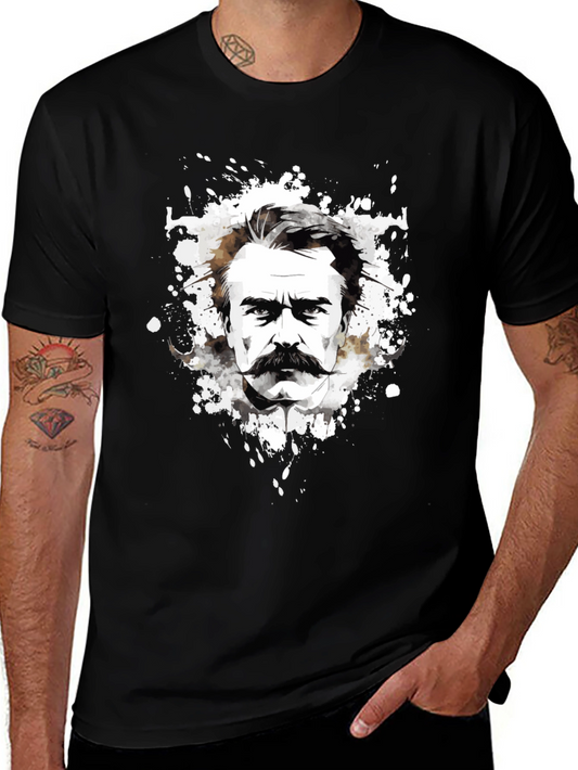 Nietzsche Graphic Tee - Philosophy T-Shirt