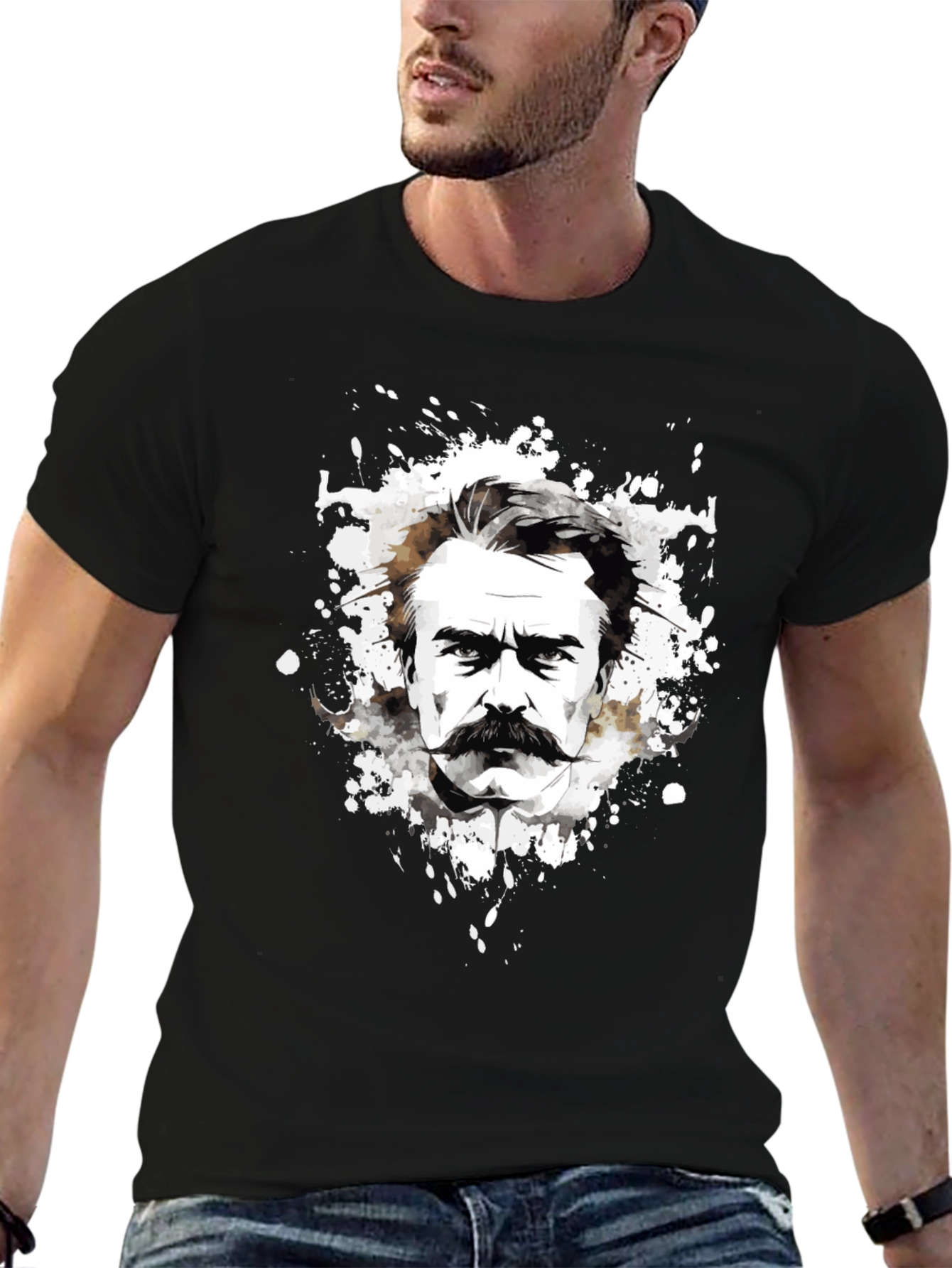 Nietzsche Graphic Tee - Philosophy T-Shirt