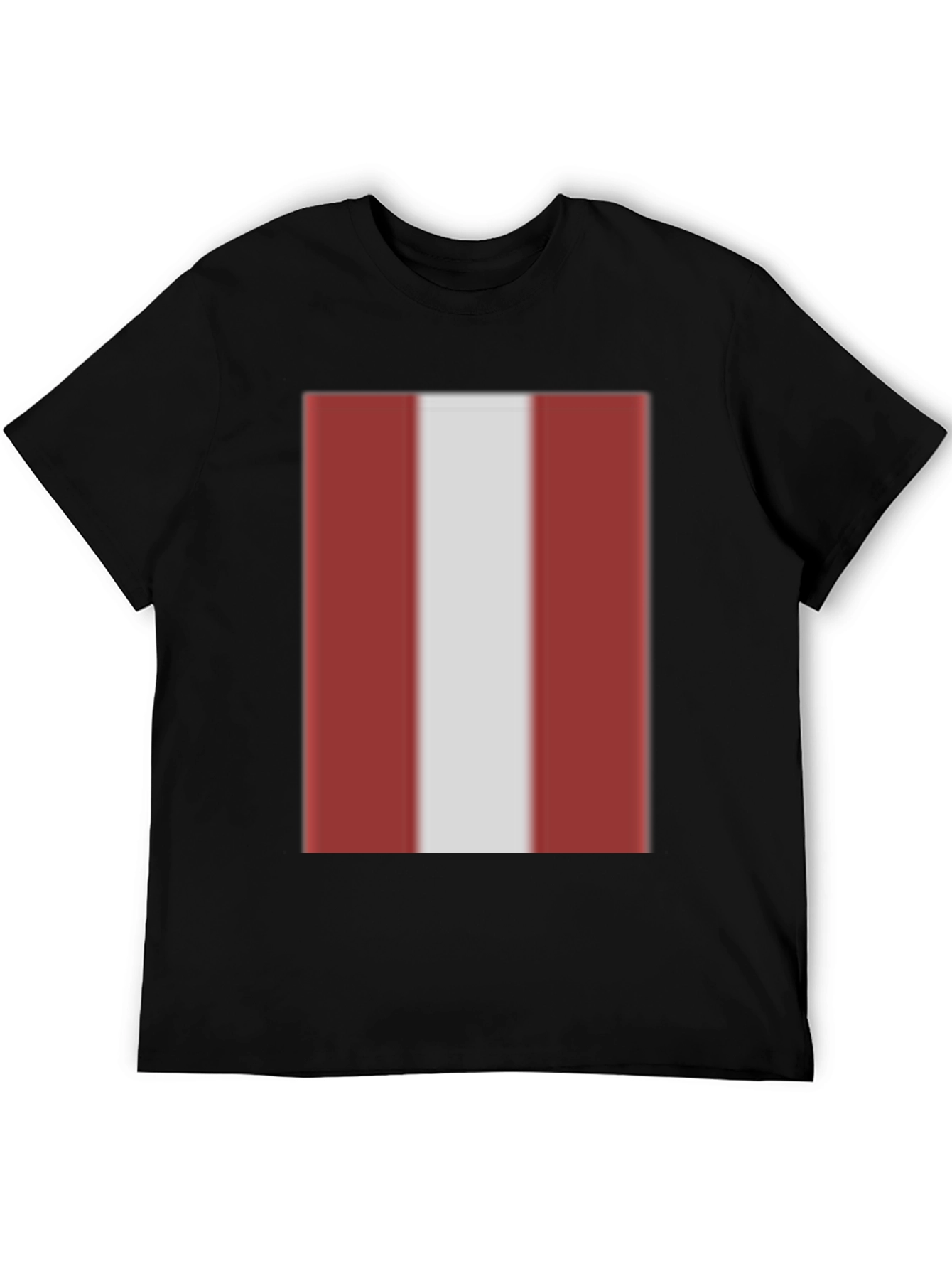Striped Graphic Tee - Modern Casual Style