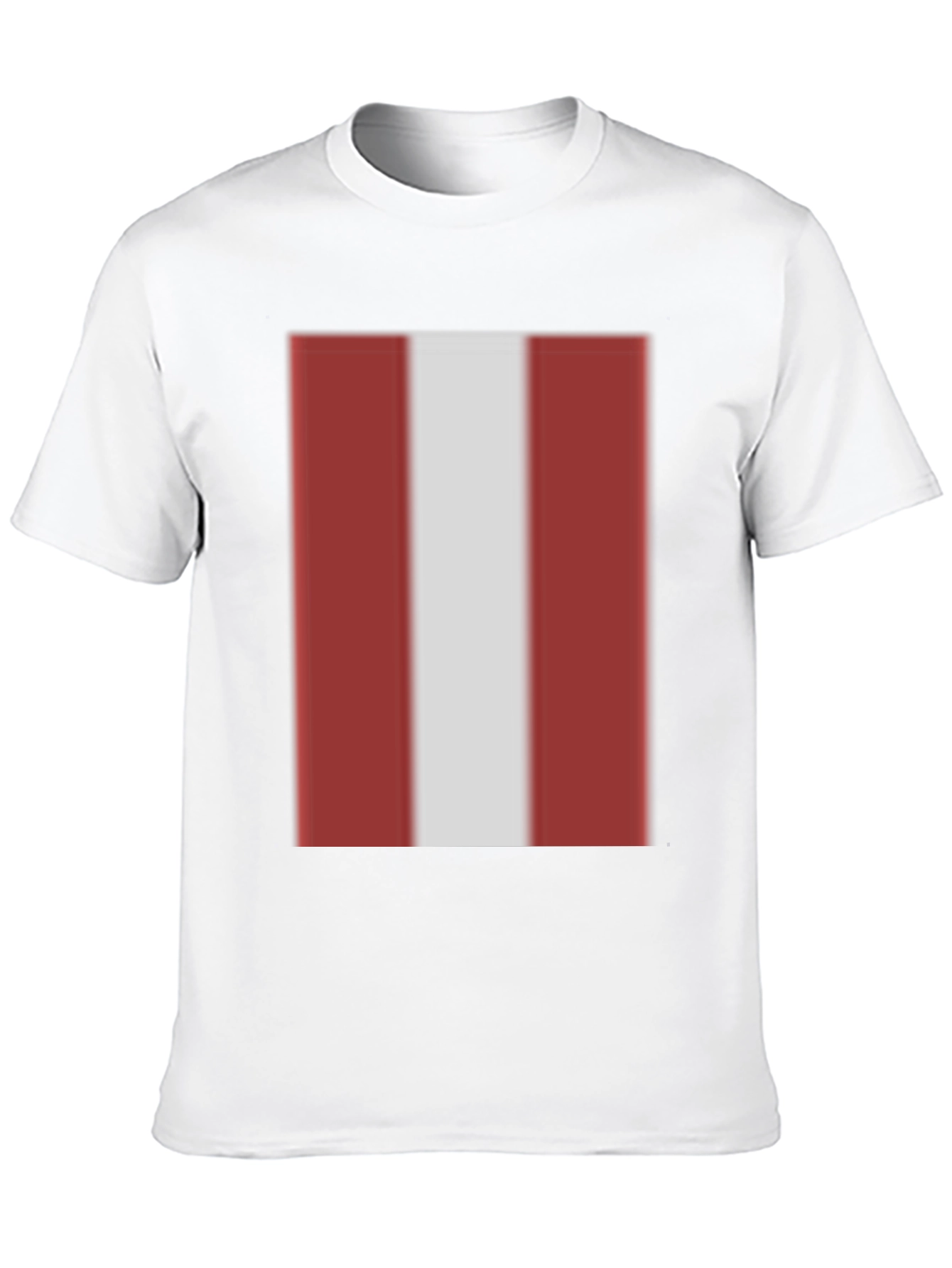 Striped Graphic Tee - Modern Casual Style