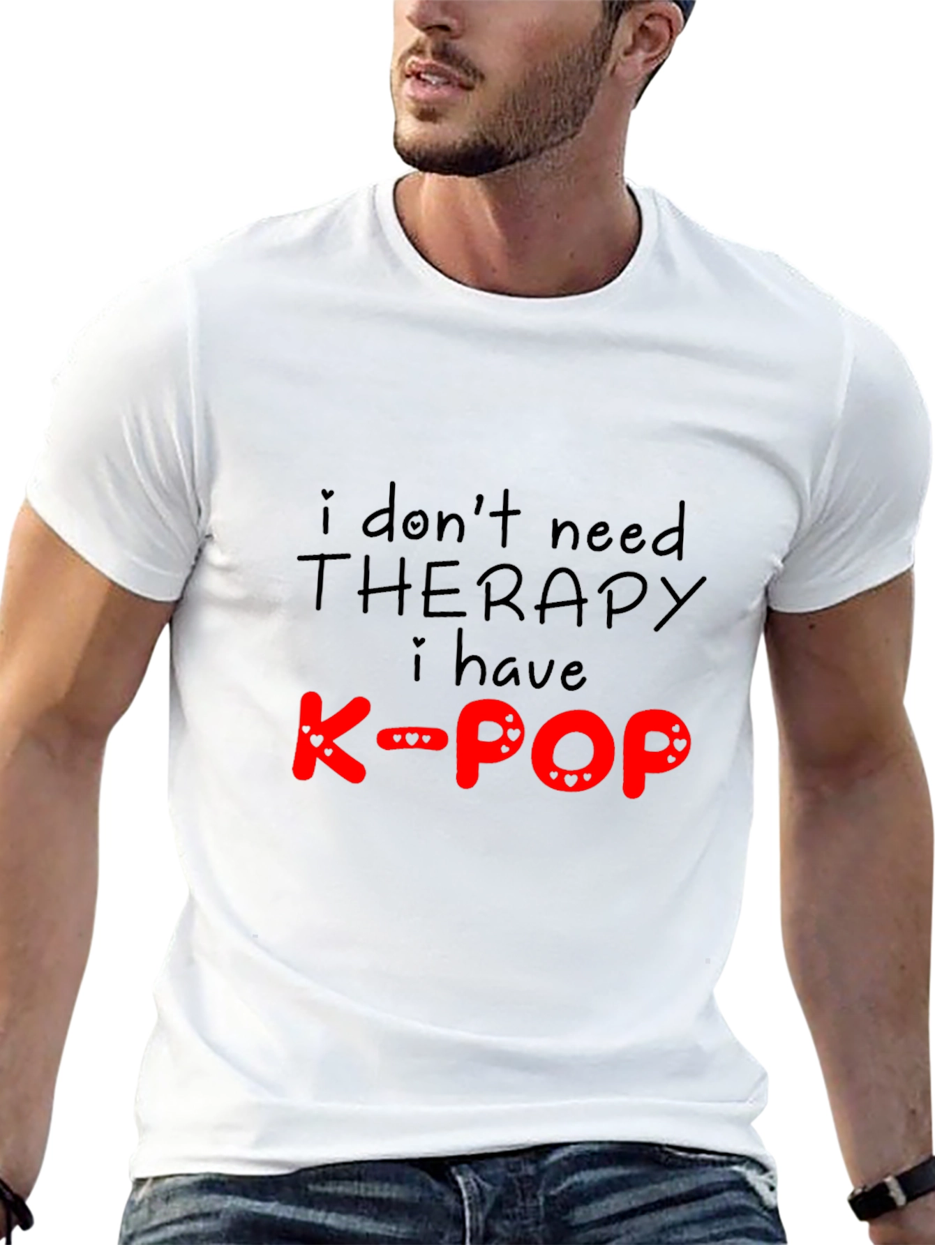 K-Pop Therapy Graphic T-Shirt