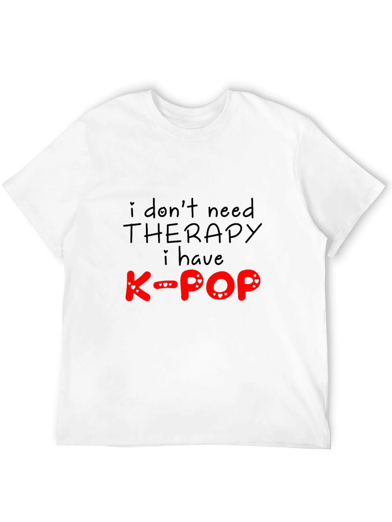K-Pop Therapy Graphic T-Shirt