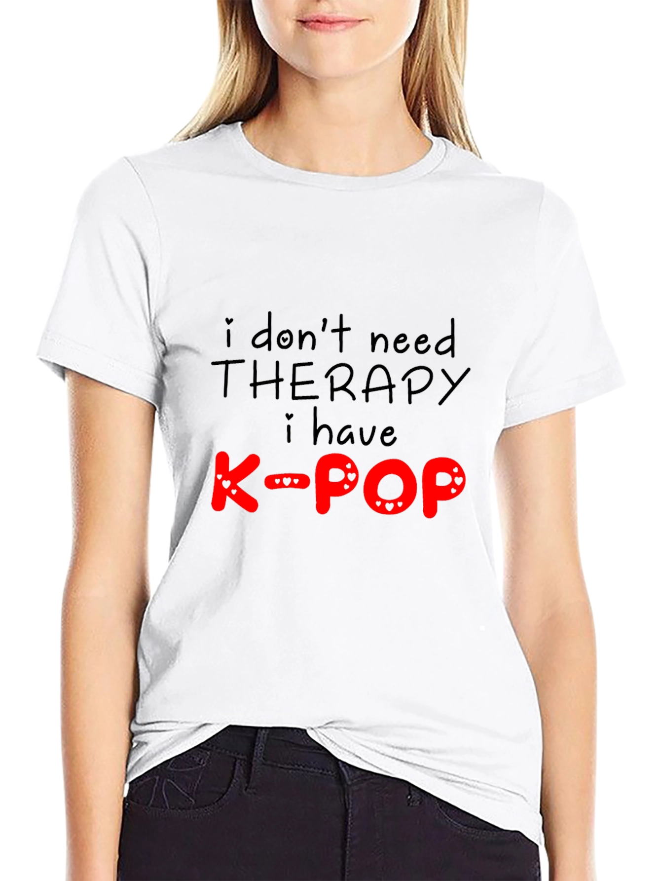 K-Pop Therapy Graphic T-Shirt