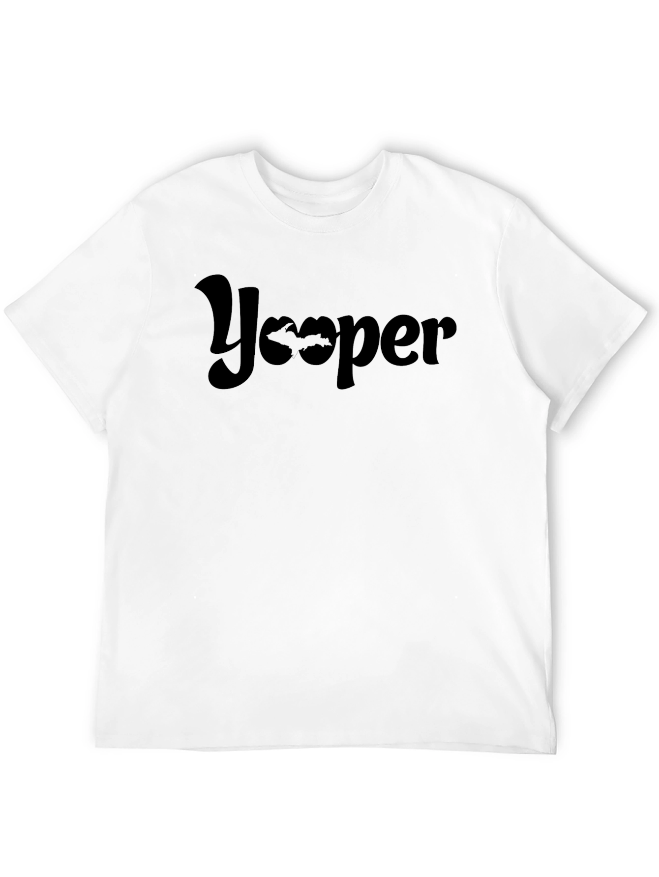 Yooper Black T-Shirt - Unique Design
