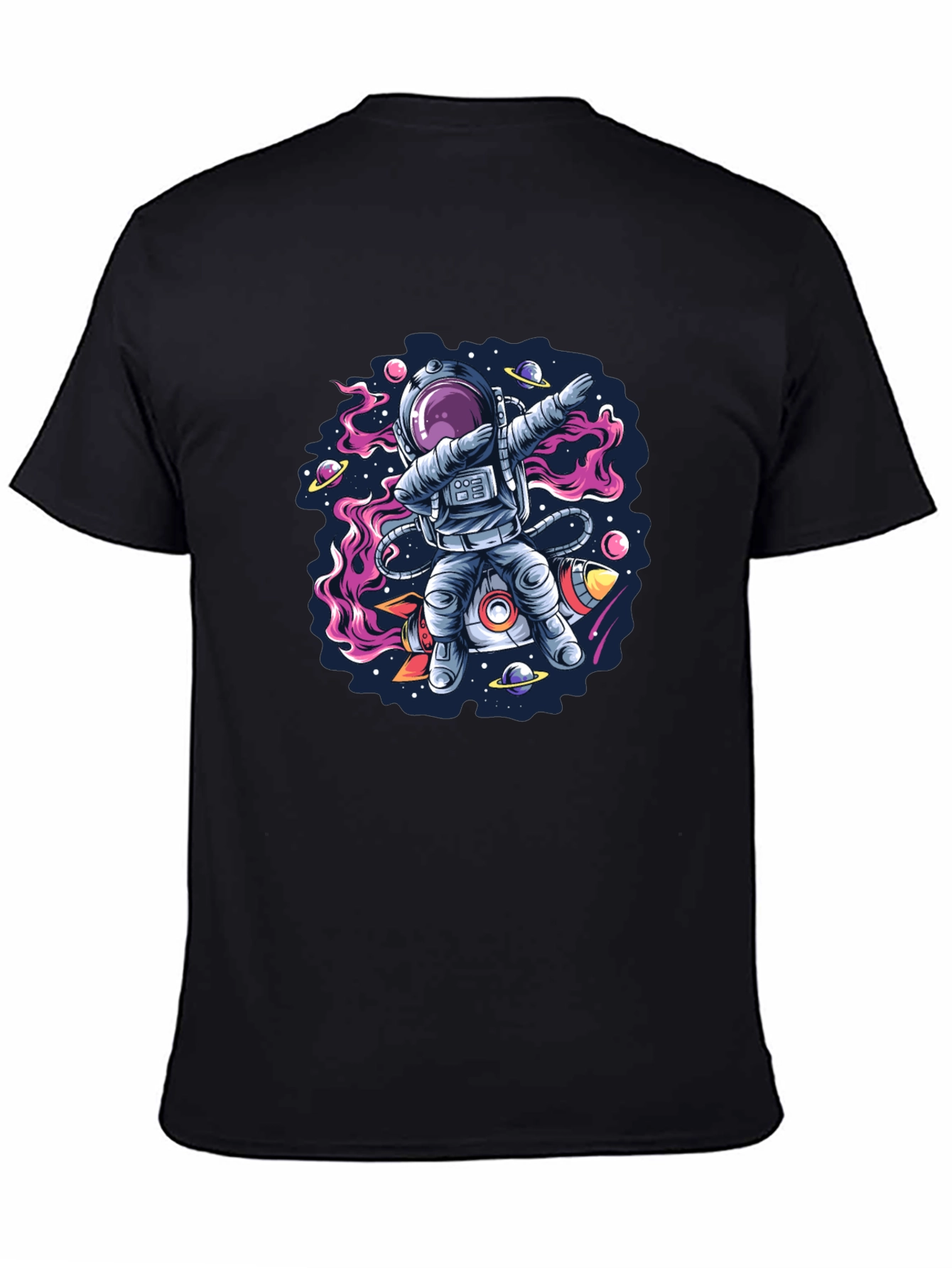 Astronaut Dab T-Shirt - Galaxy Space Design