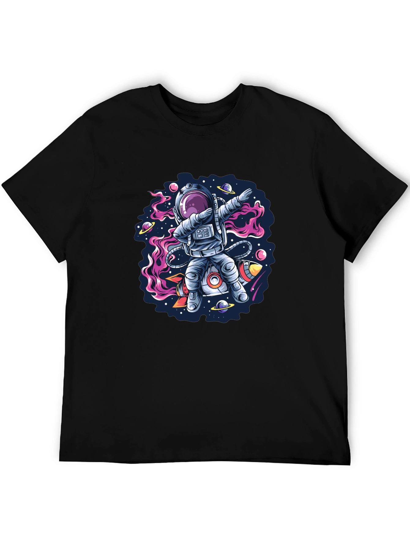 Astronaut Dab T-Shirt - Galaxy Space Design
