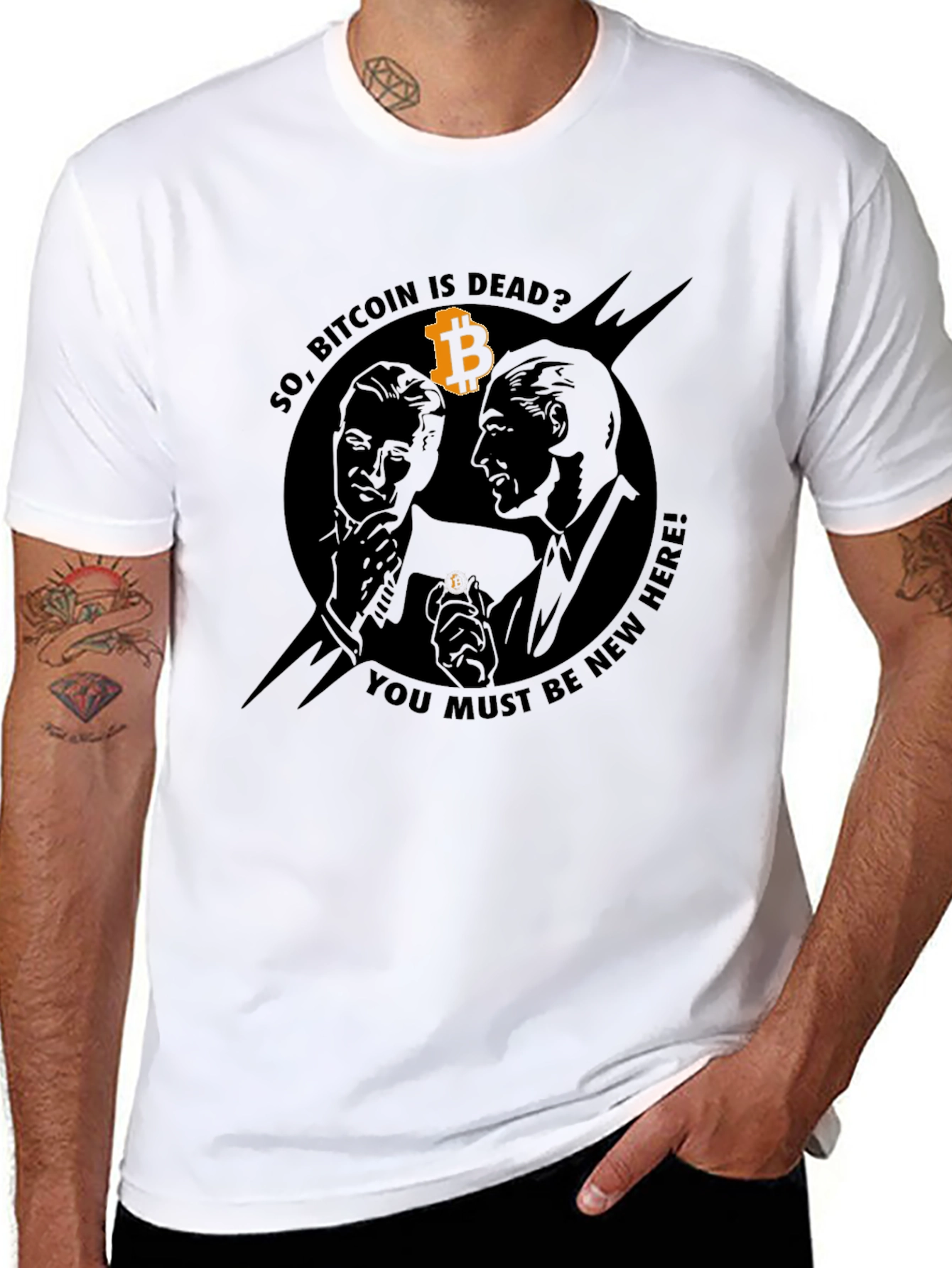 Bitcoin is Dead? Black T-Shirt