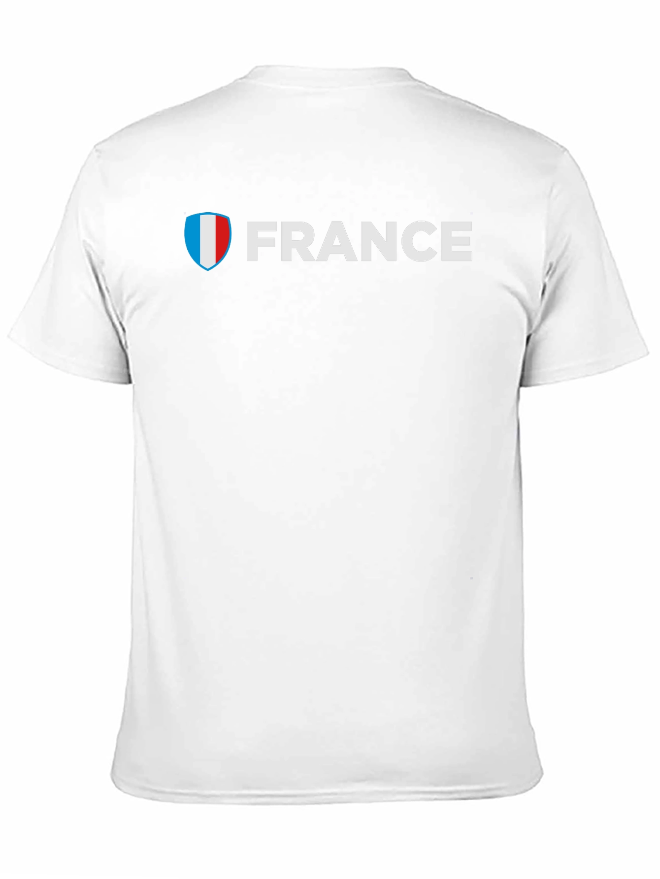France Flag T-Shirt - Black