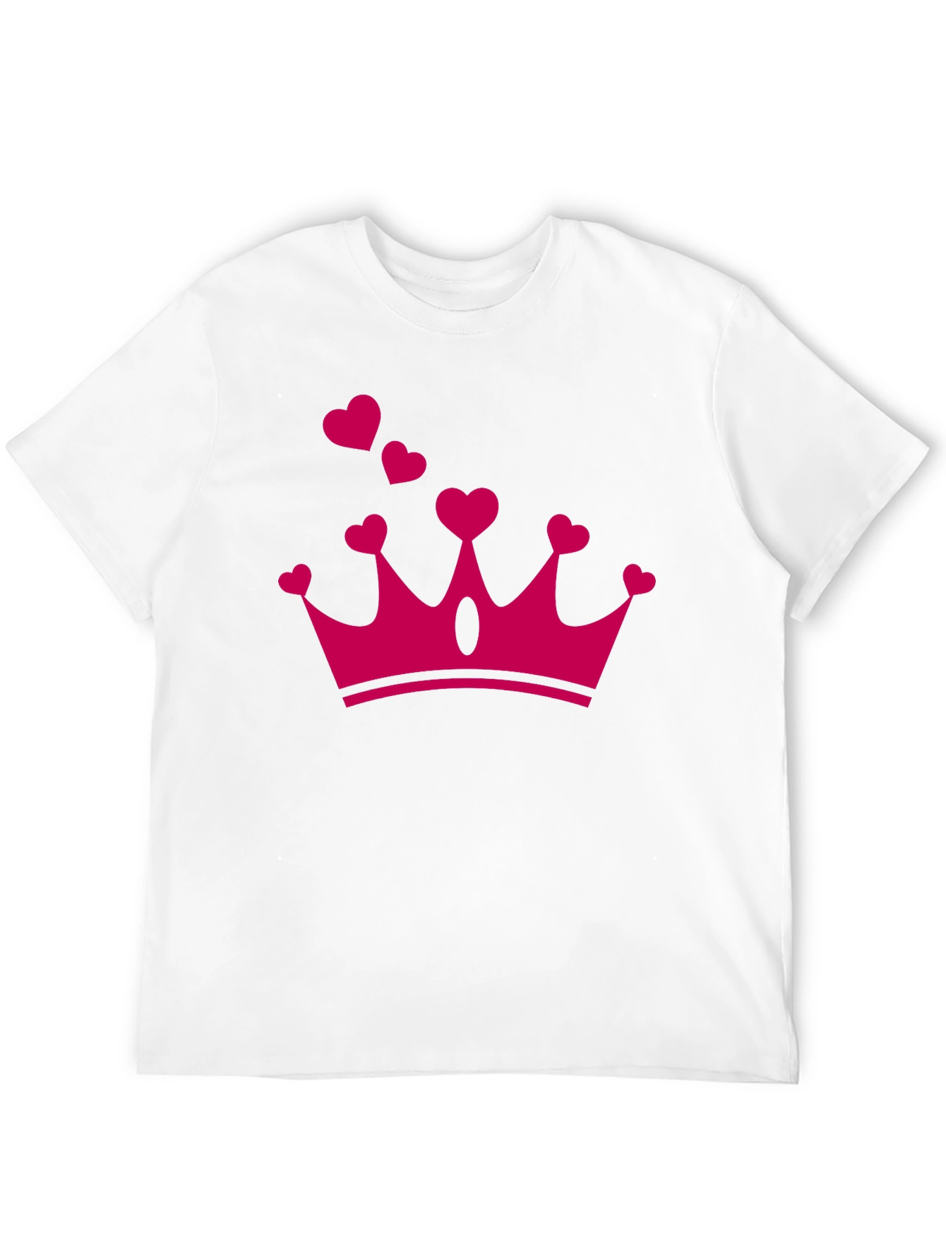Heart Crown Graphic Tee - Queen of Hearts Style