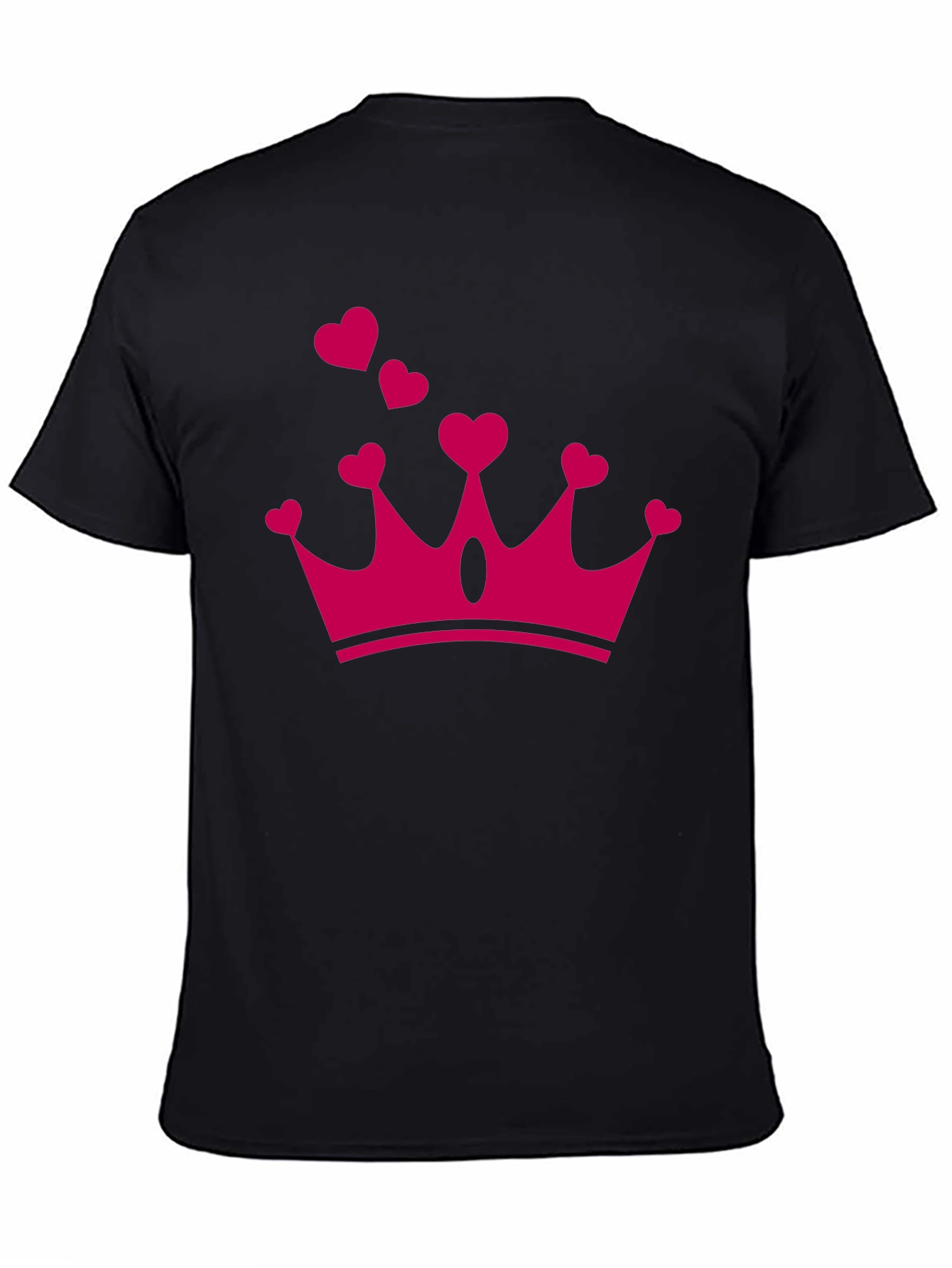 Heart Crown Graphic Tee - Queen of Hearts Style