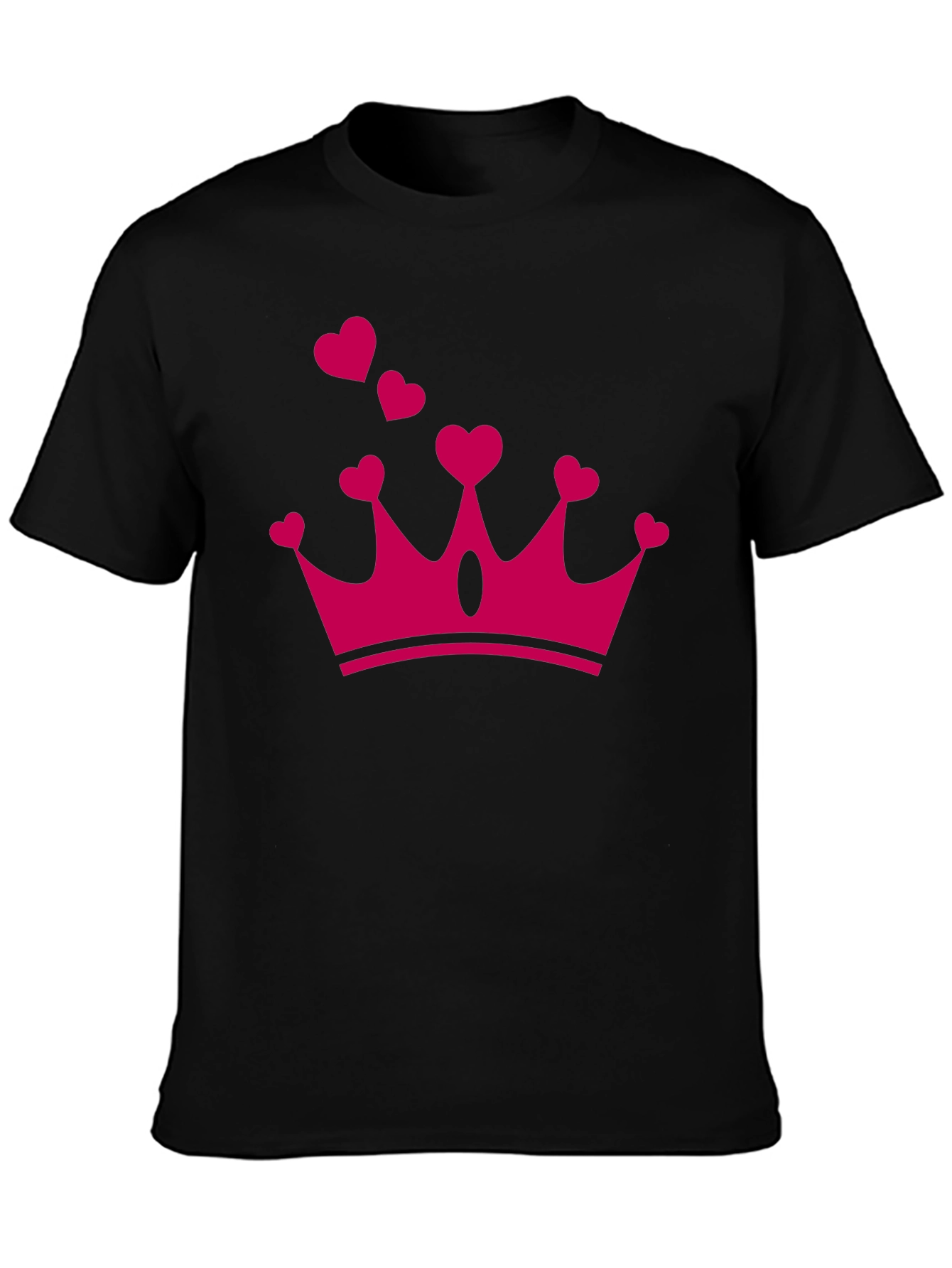 Heart Crown Graphic Tee - Queen of Hearts Style