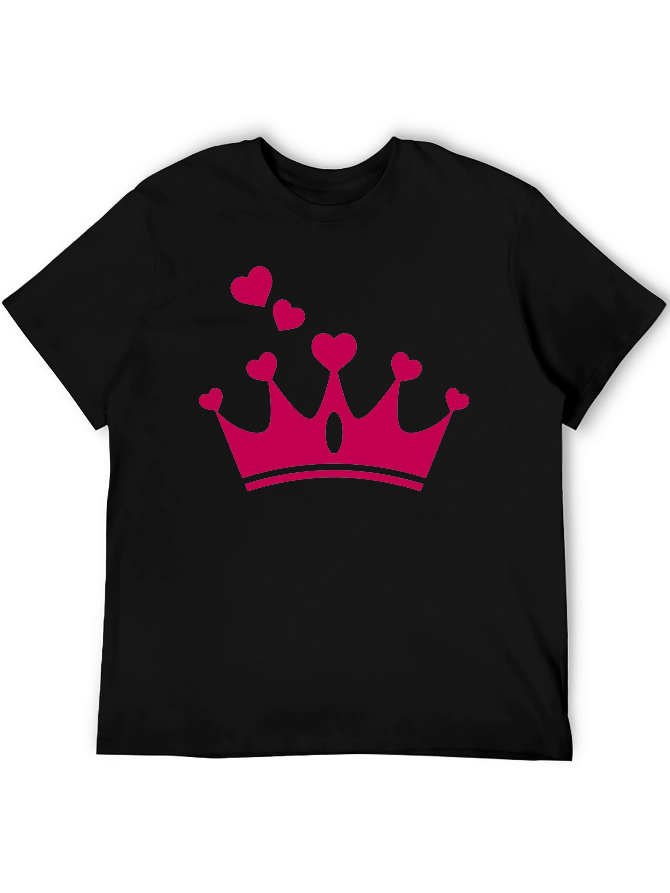 Heart Crown Graphic Tee - Queen of Hearts Style