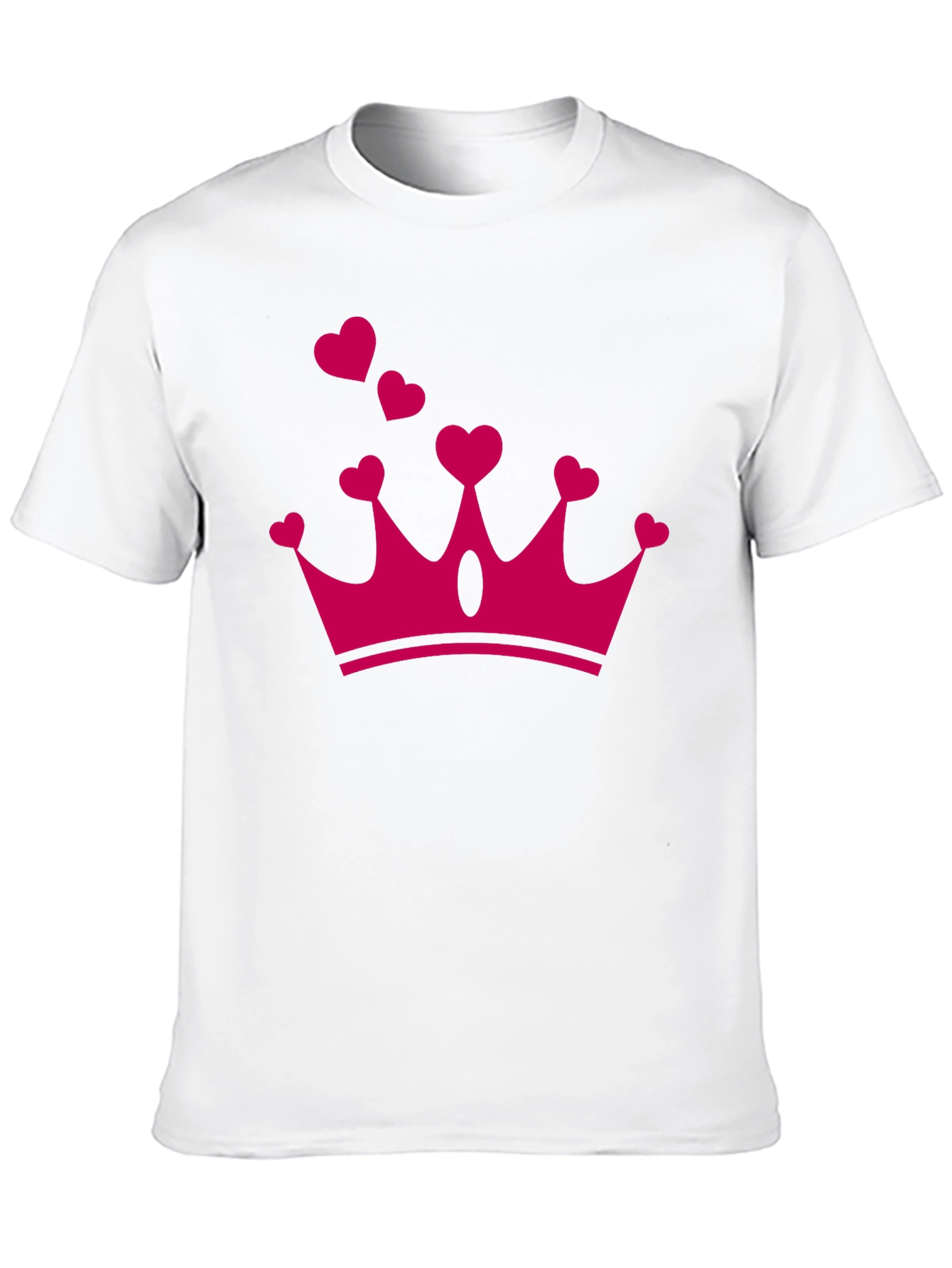 Heart Crown Graphic Tee - Queen of Hearts Style