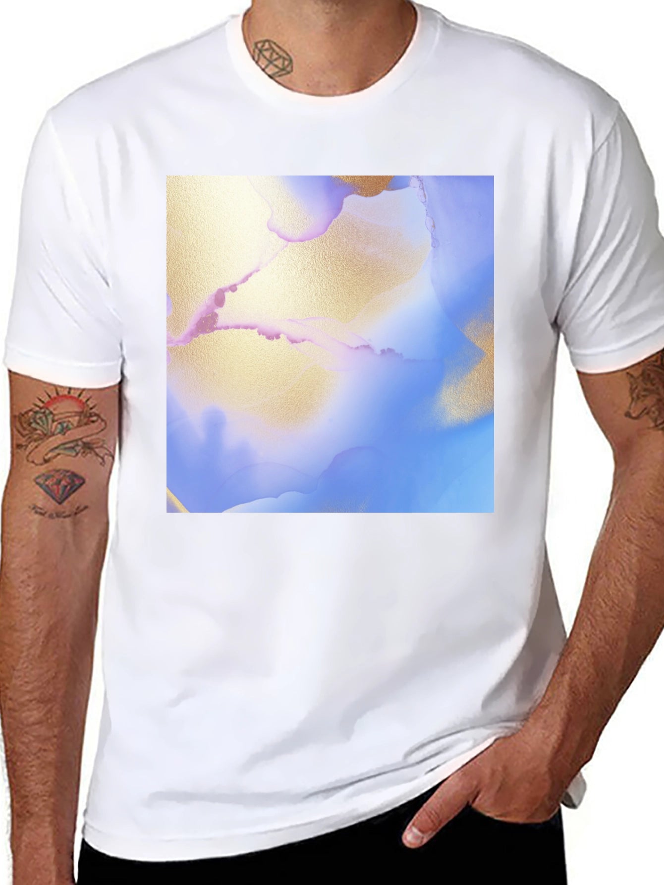 Abstract Art Graphic Tee - Stylish & Unique Design