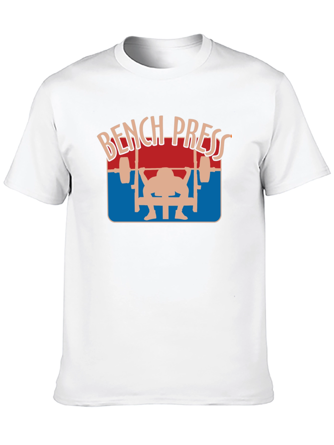 Bench Press Graphic Tee - Workout Motivation