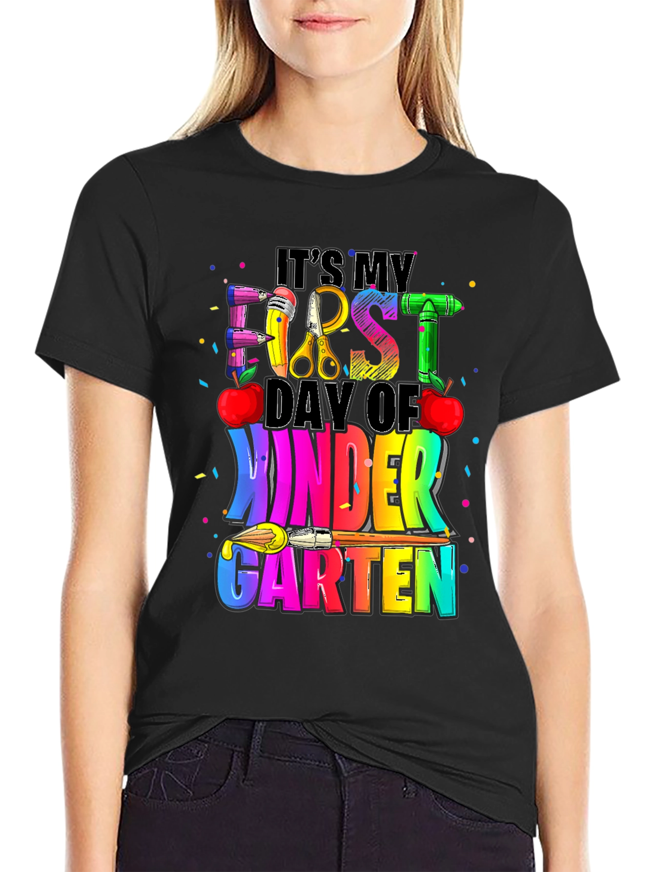 First Day of Kindergarten Graphic Tee