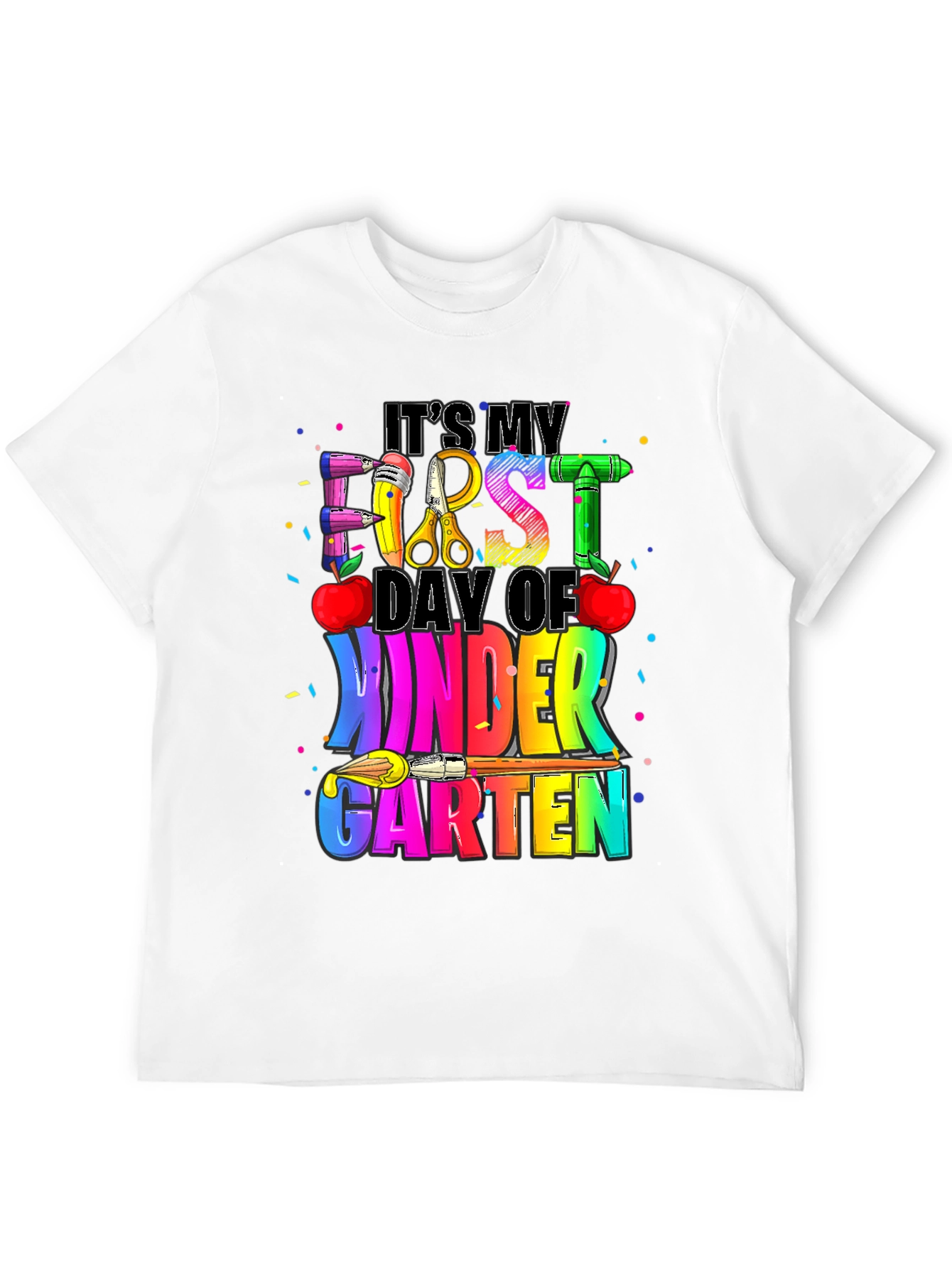 First Day of Kindergarten Graphic Tee
