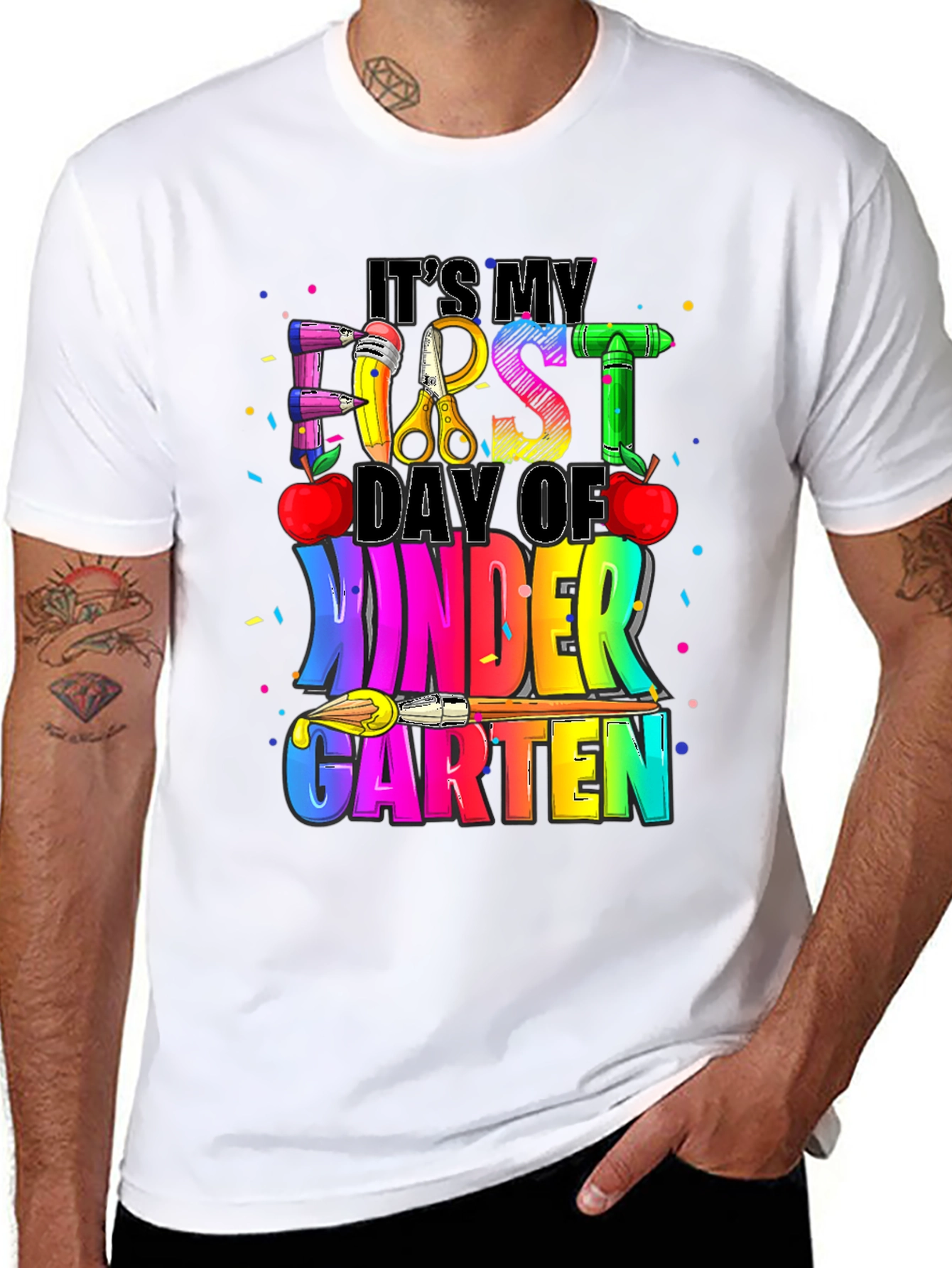 First Day of Kindergarten Graphic Tee