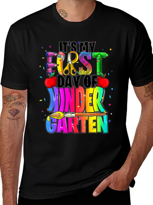 First Day of Kindergarten Graphic Tee